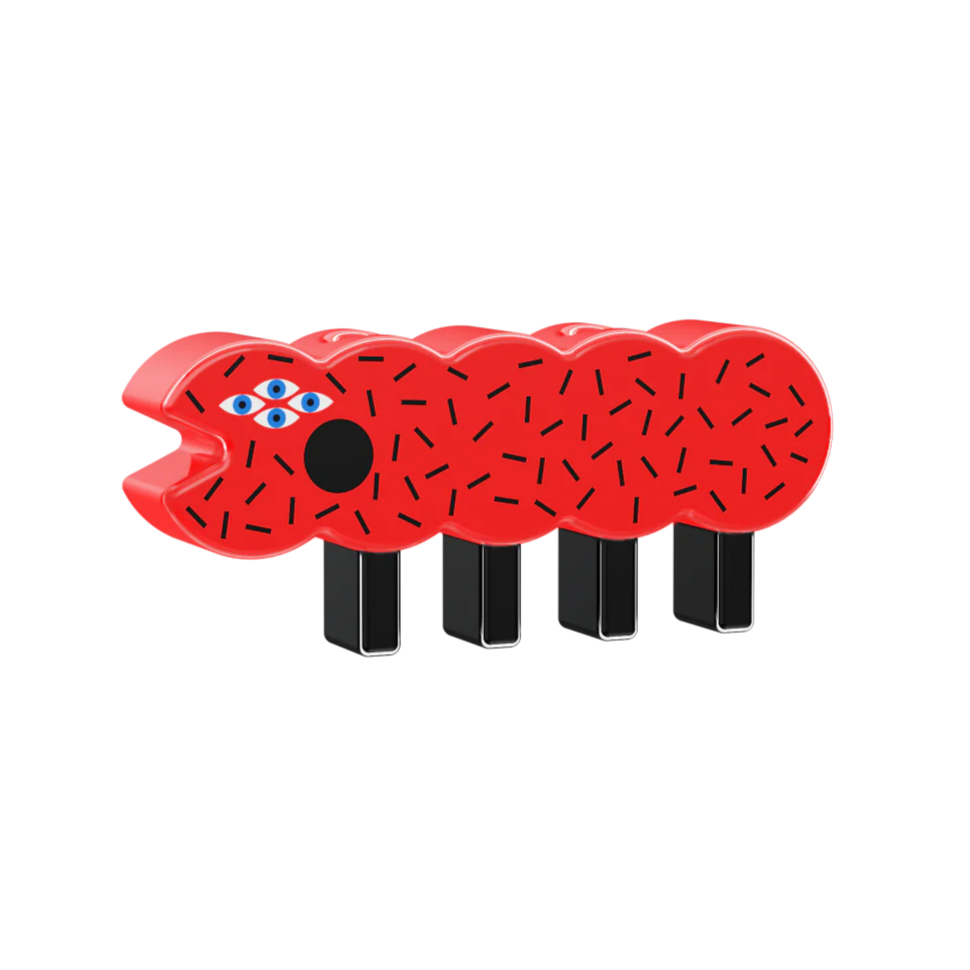 BRUCOLOCO Candle Holder Red