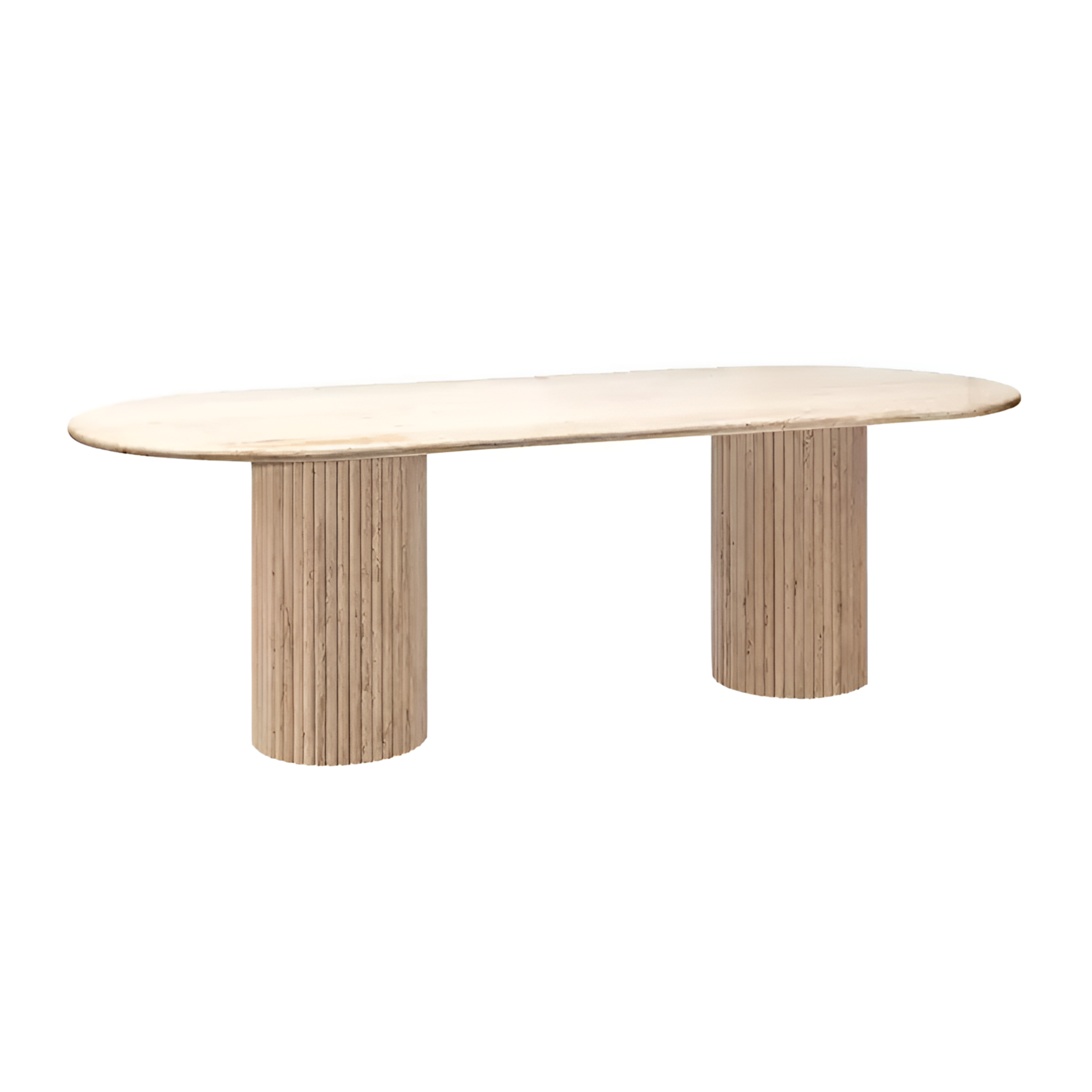 LA CANTERA brown table with travertine