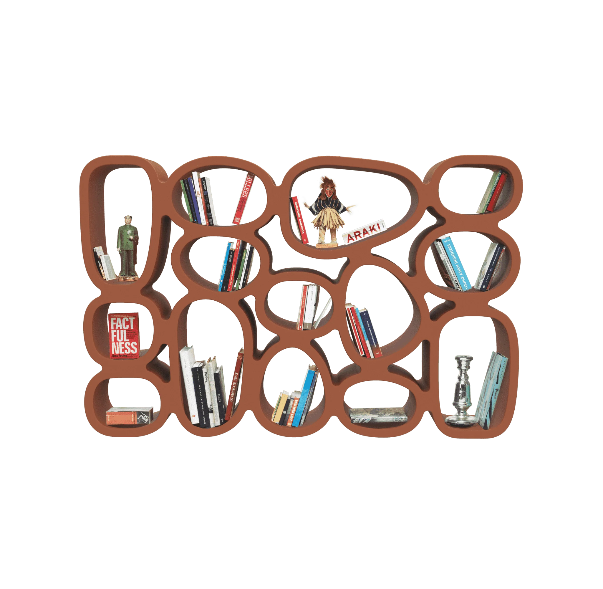 Knihovna KOIBUCHI terakota