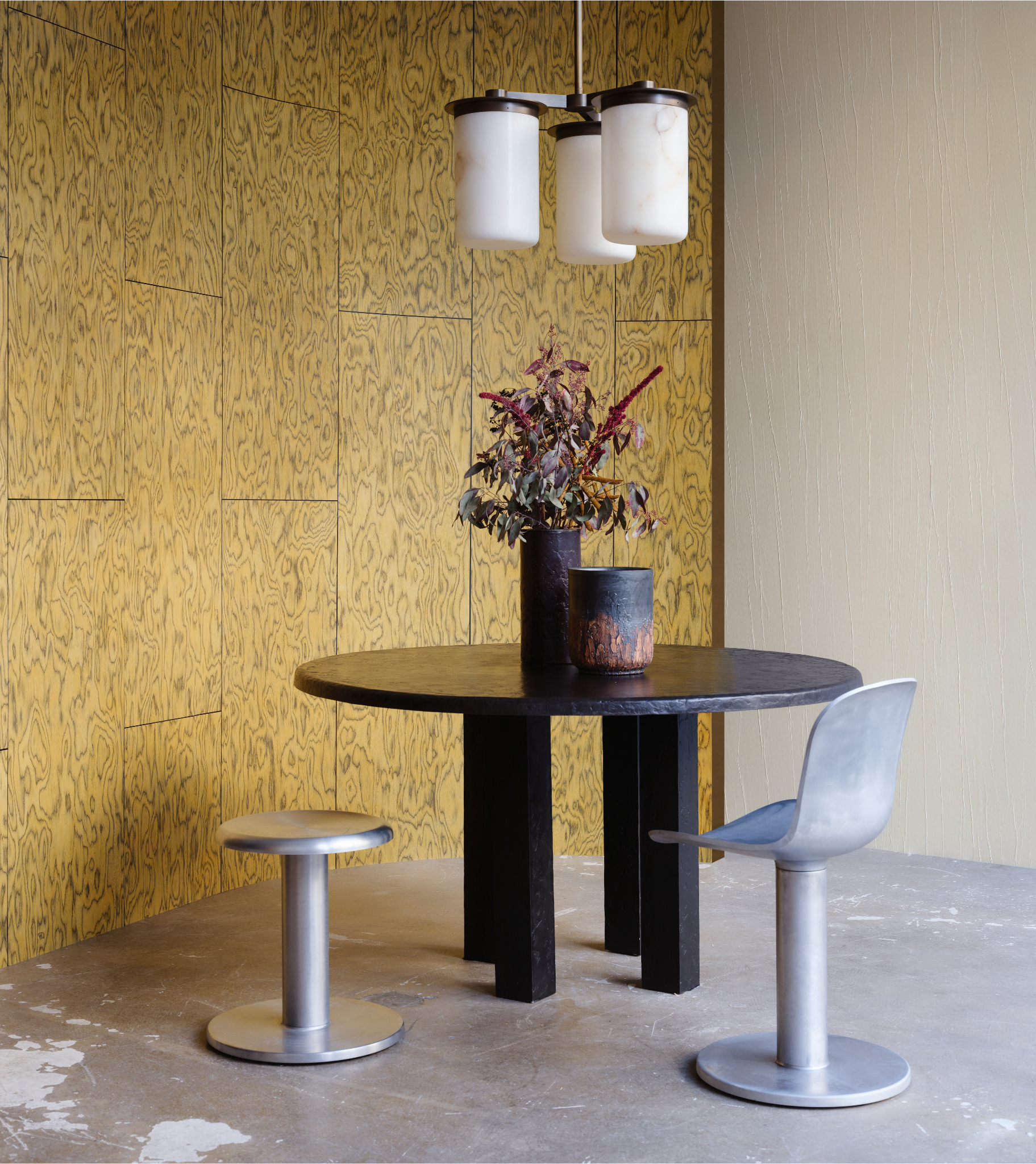 COTI Yellow Veneer Wallpaper