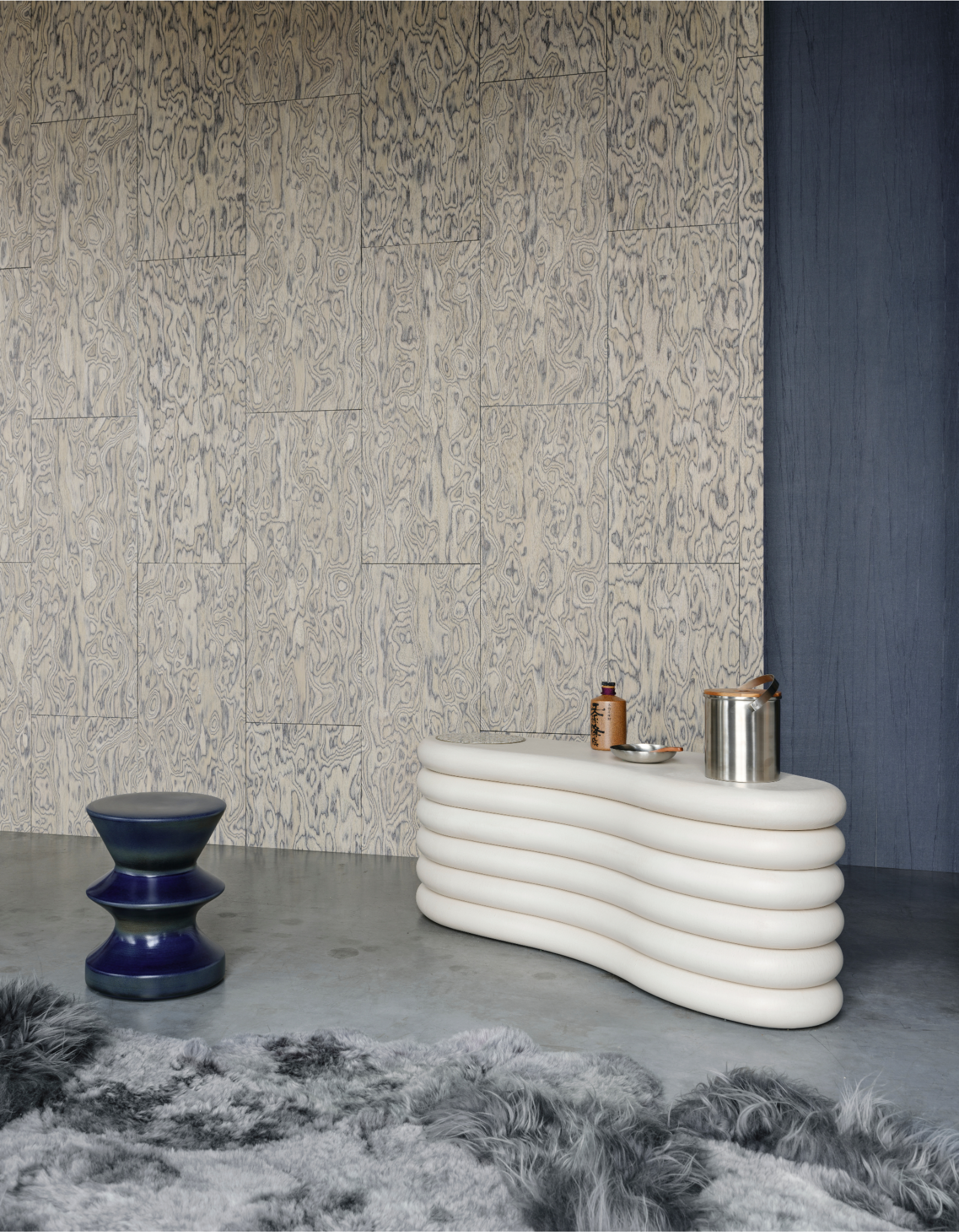 COTI Brown Veneer Wallpaper