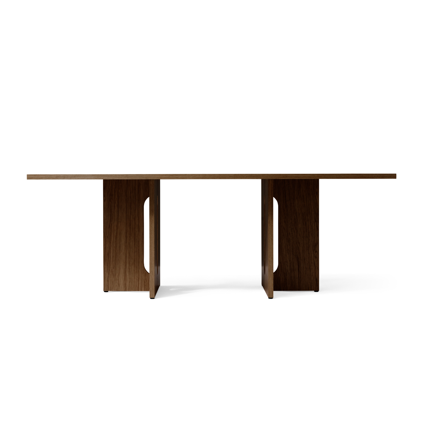 ANDROGYNE table dark oak veneer