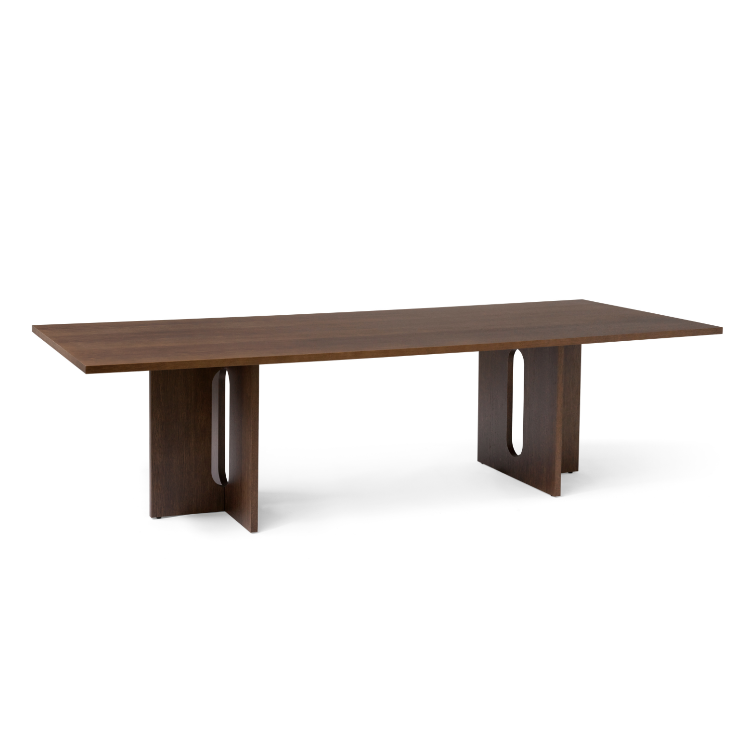ANDROGYNE table dark oak veneer