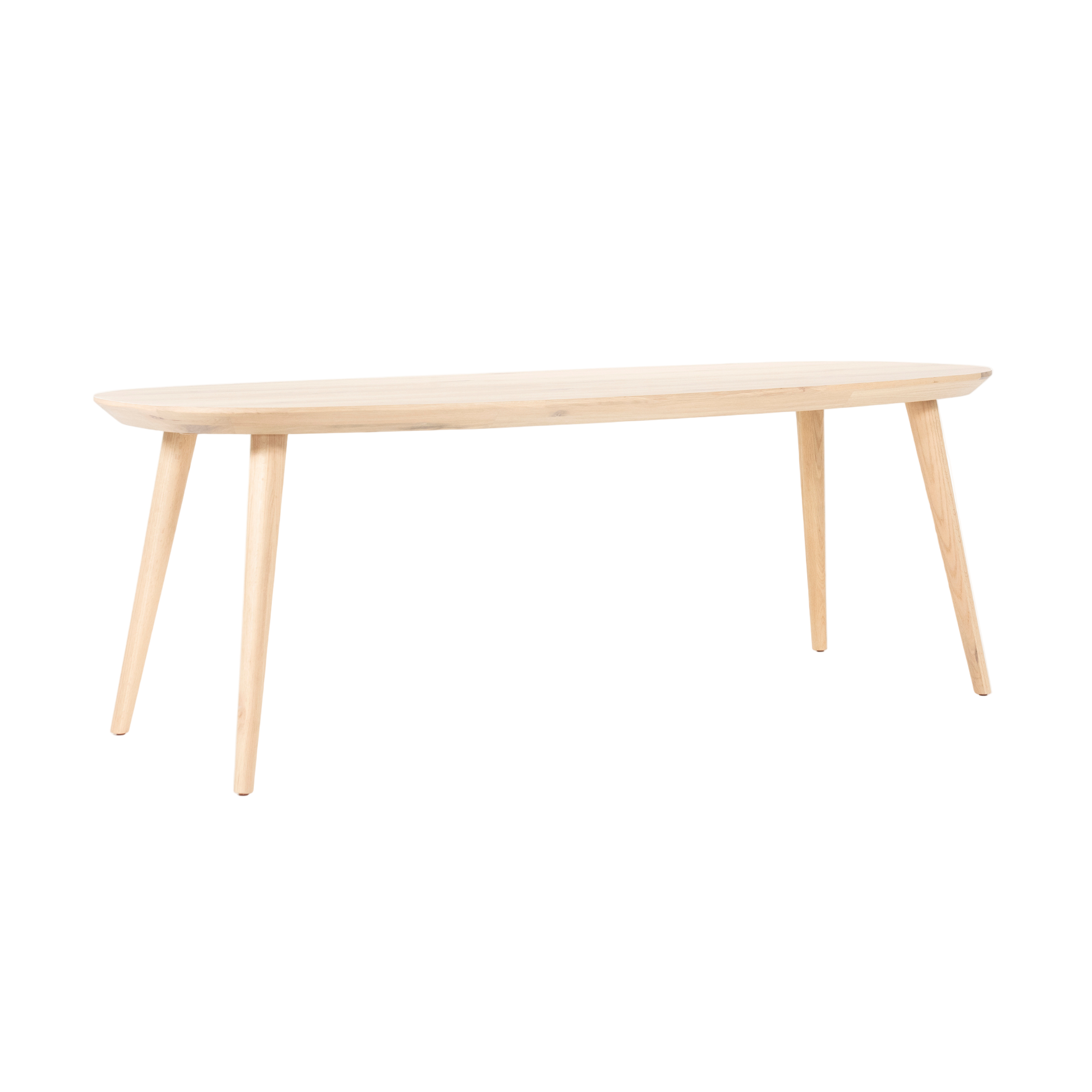 Ovalný stůl ELIJAH z dubového dřeva