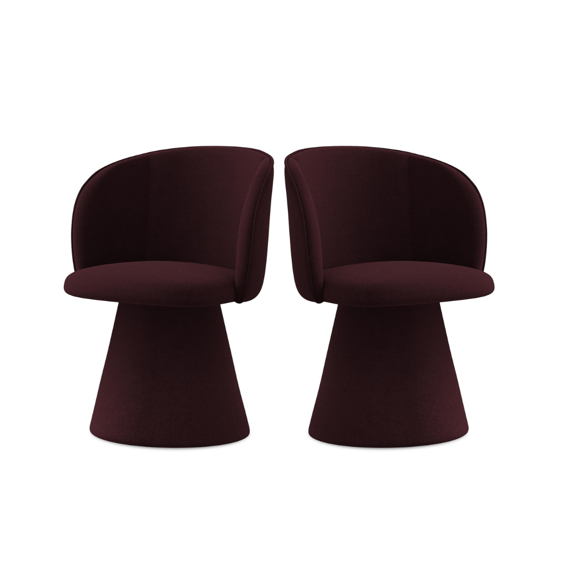 Židle MAIA bordová