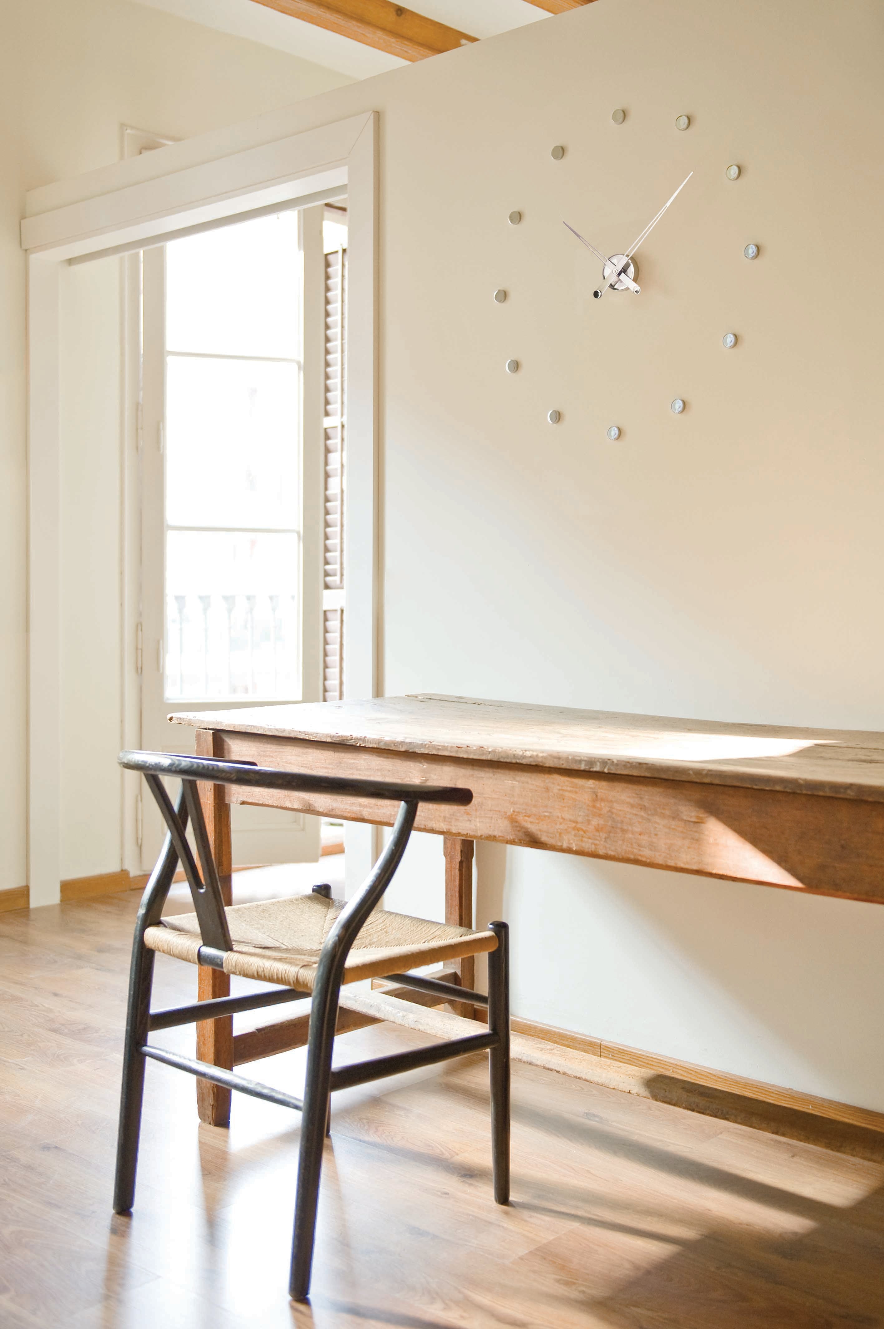 Nástěnné hodiny RODON chromované