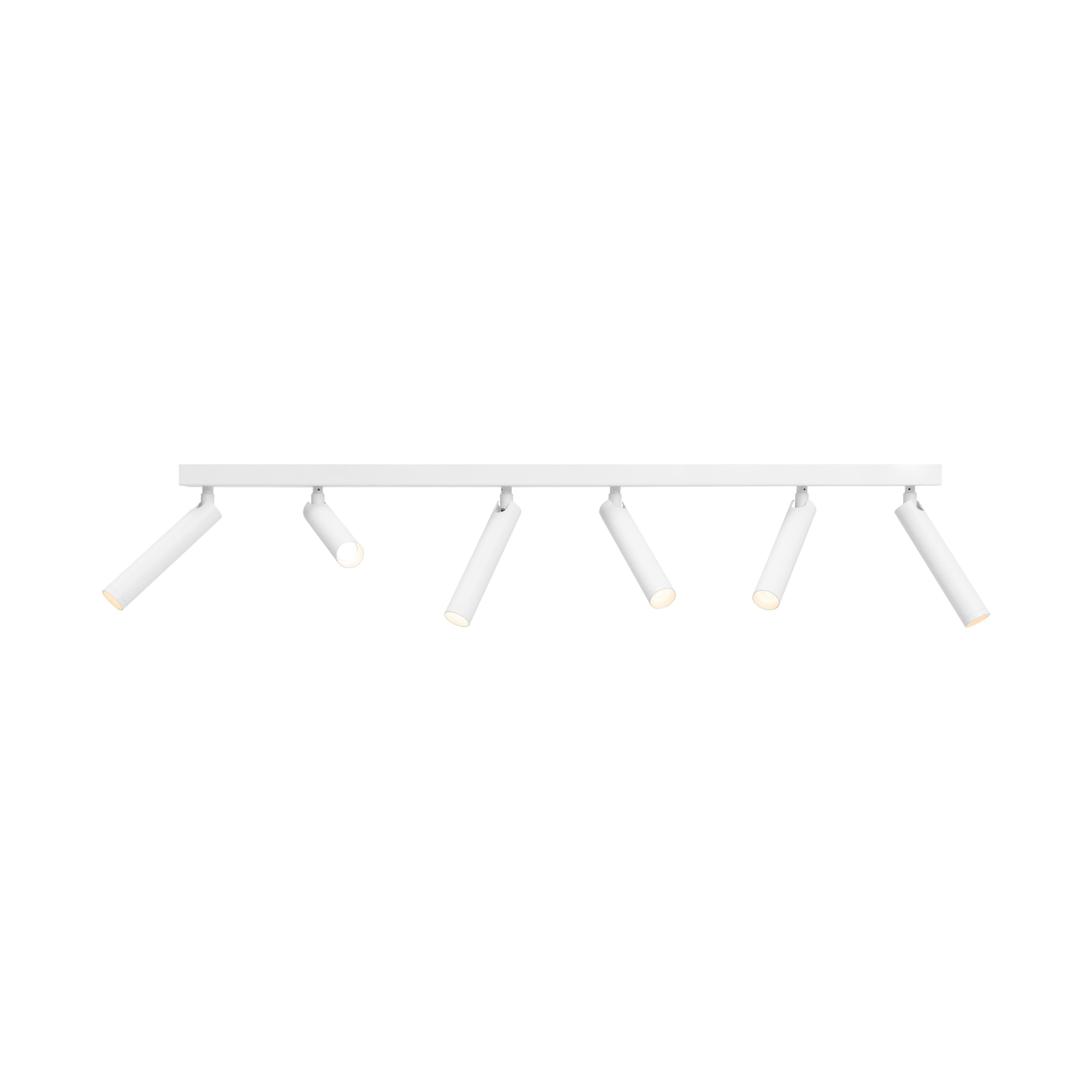 ROLL 6 six-point lighting rail white