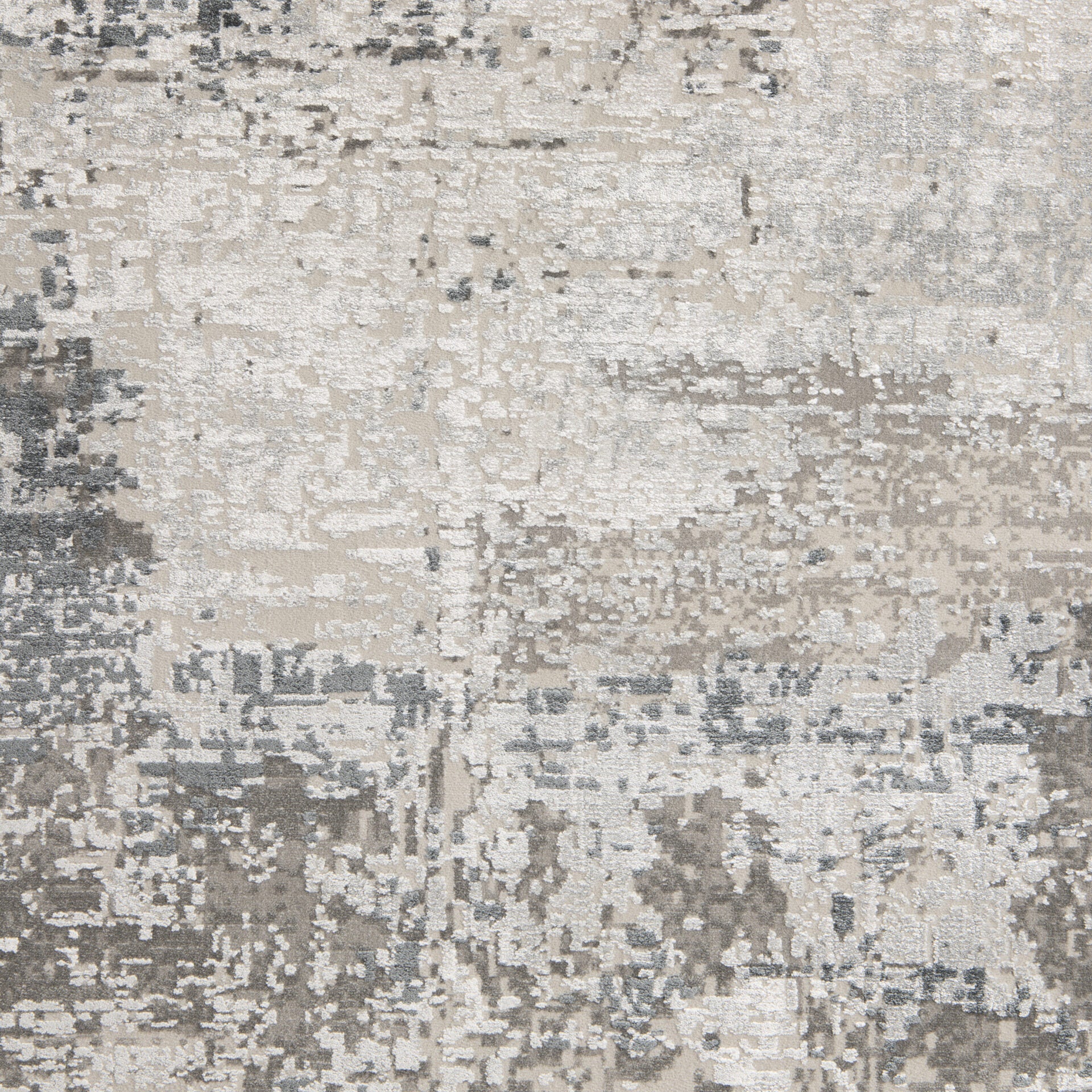 ROYAL dark gray rug with beige