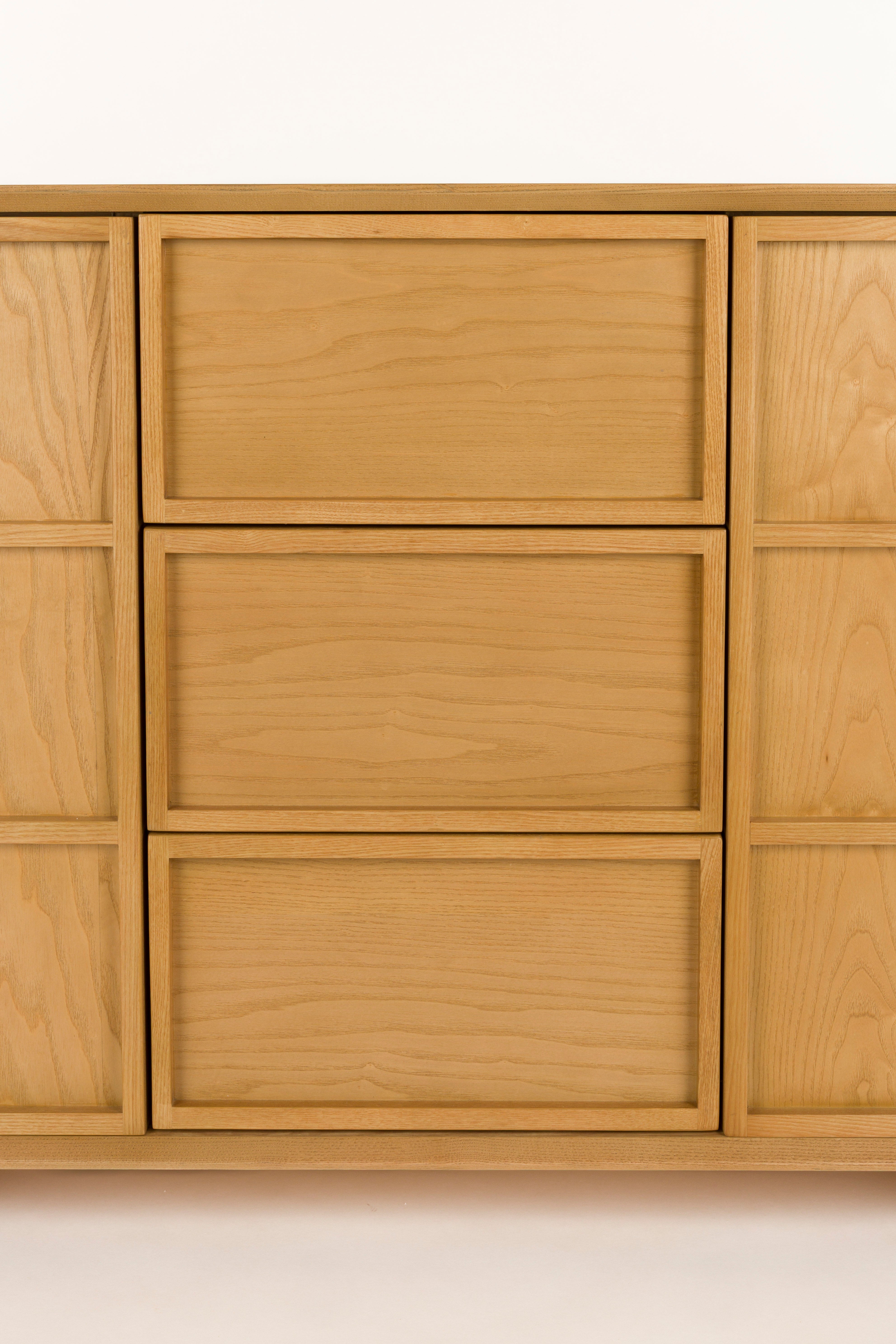 Komoda RASTER jasanový dýha