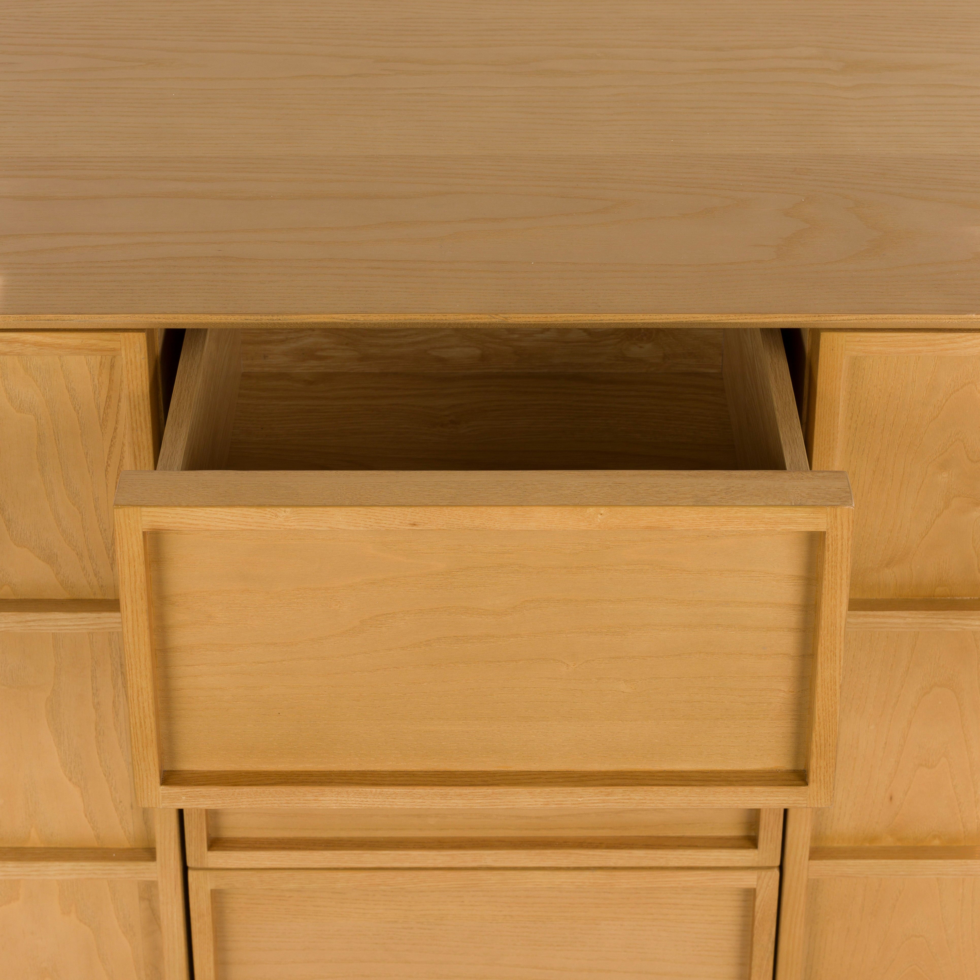 Komoda RASTER jasanový dýha