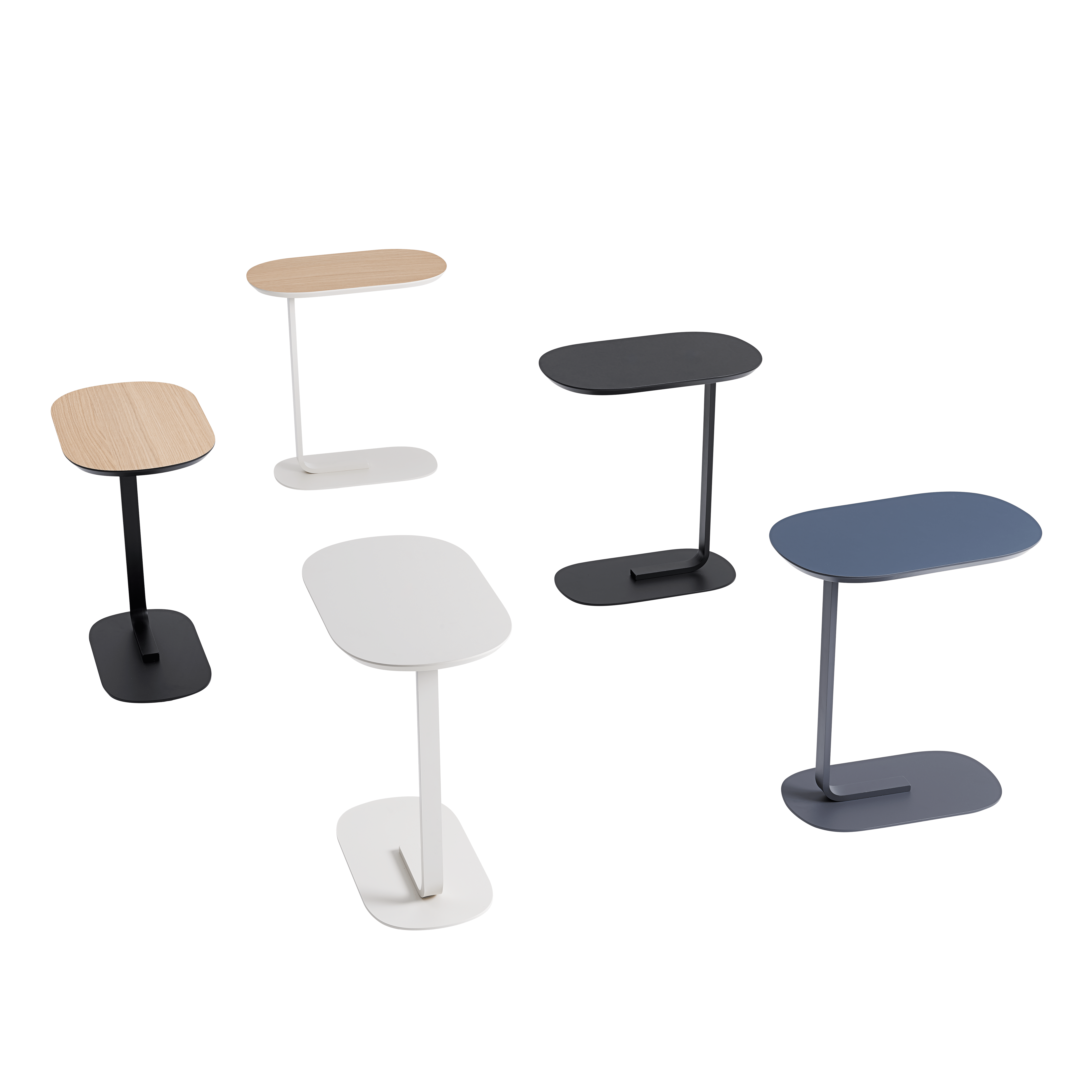 RELATE navy blue side table
