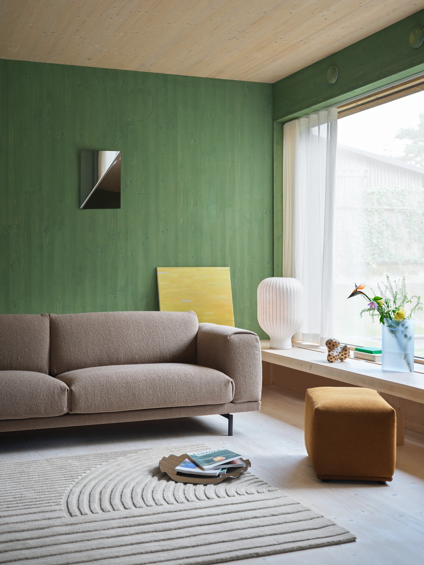 Koberec RELEVO zlomená bílá