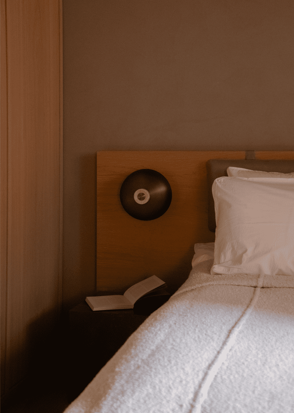 Nástěnná lampa REVERSE hnědý hliník