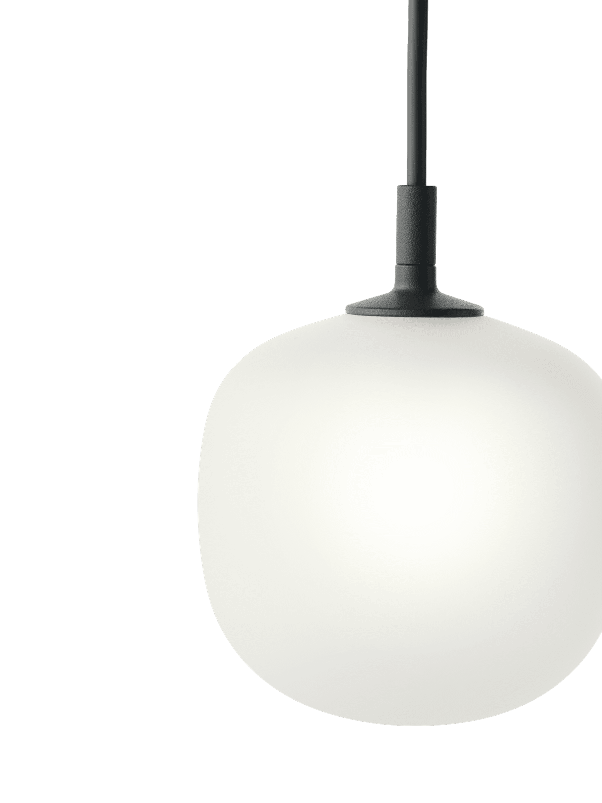 Závěsná lampa RIME černá