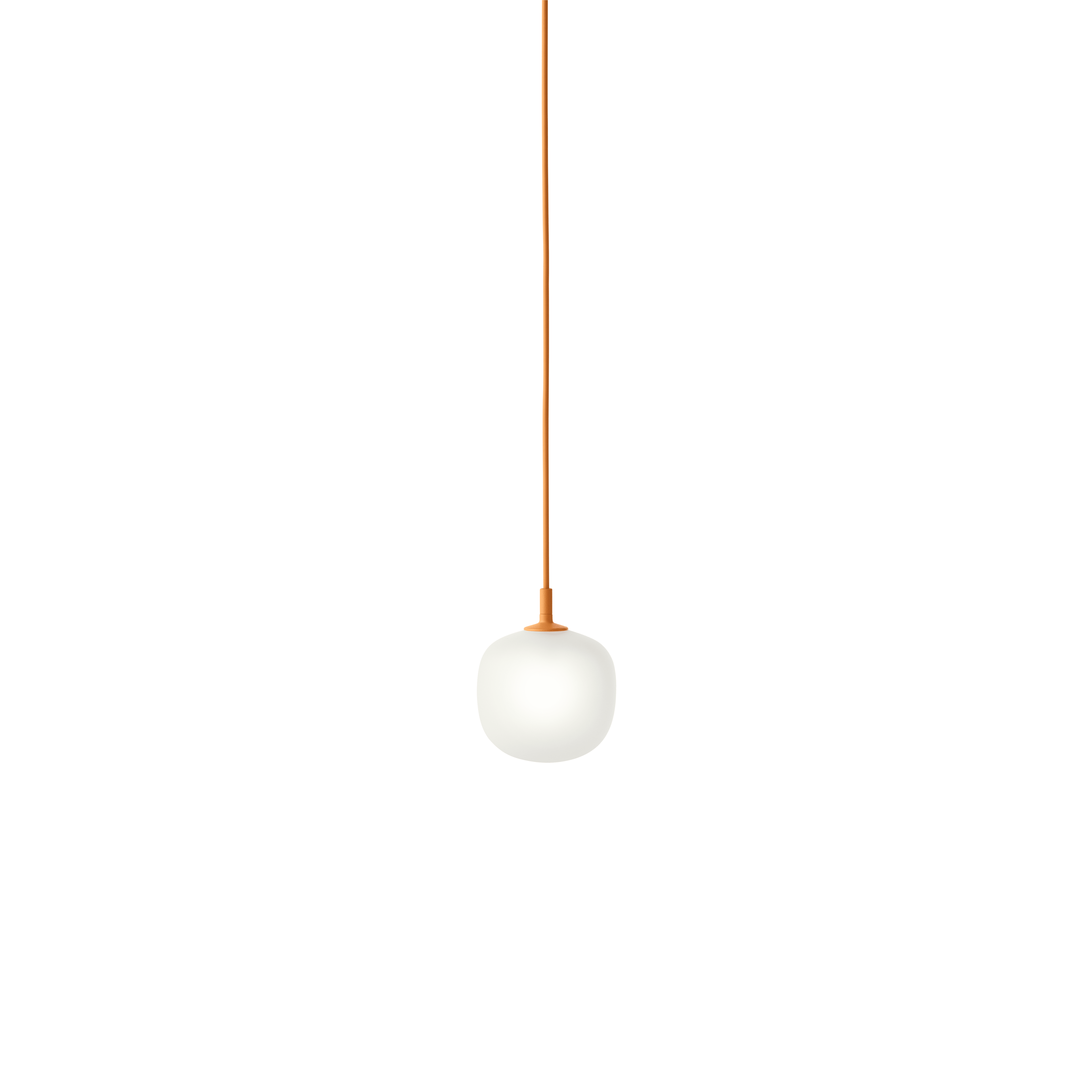 Závěsná lampa RIME oranžová