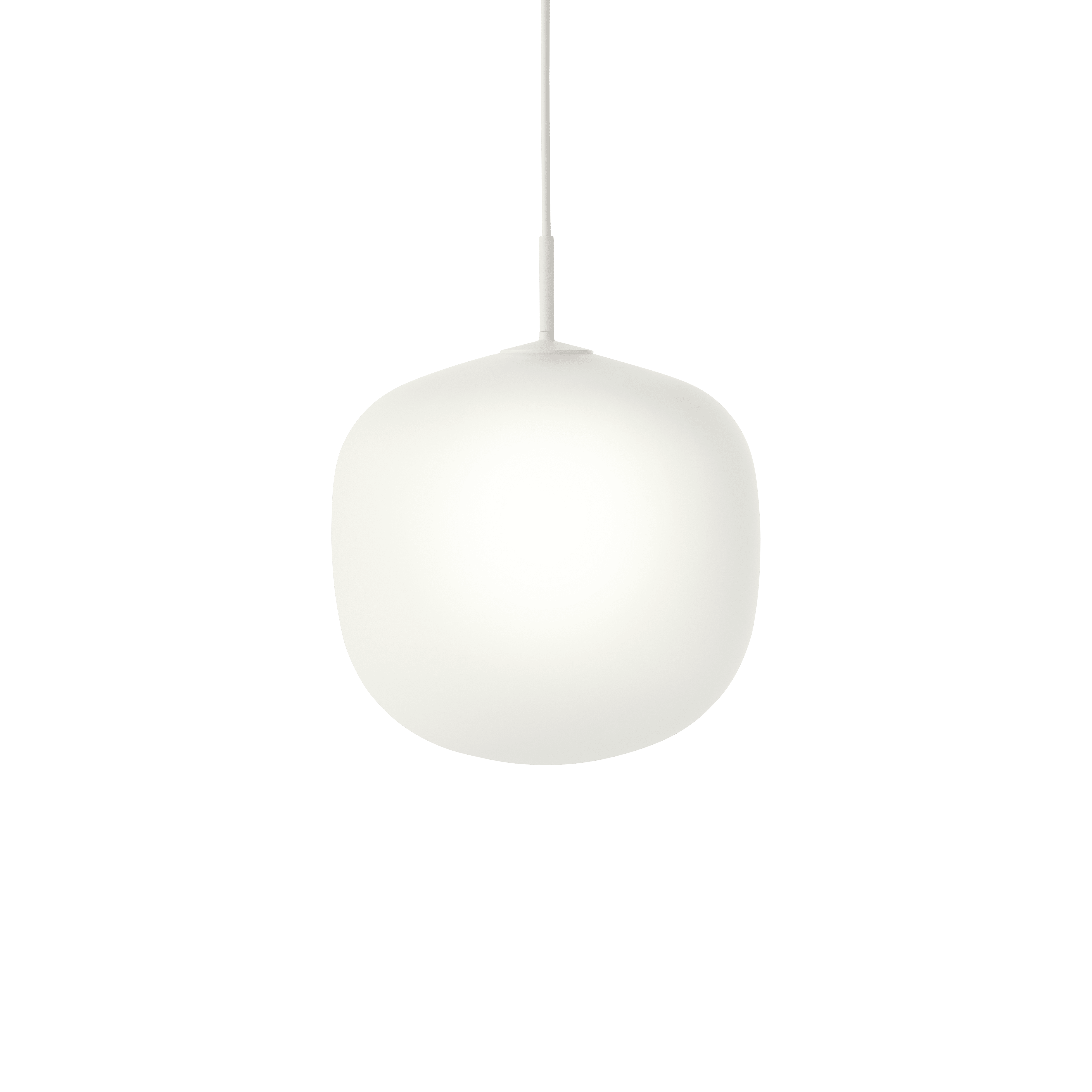 Závěsná lampa RIME bílá