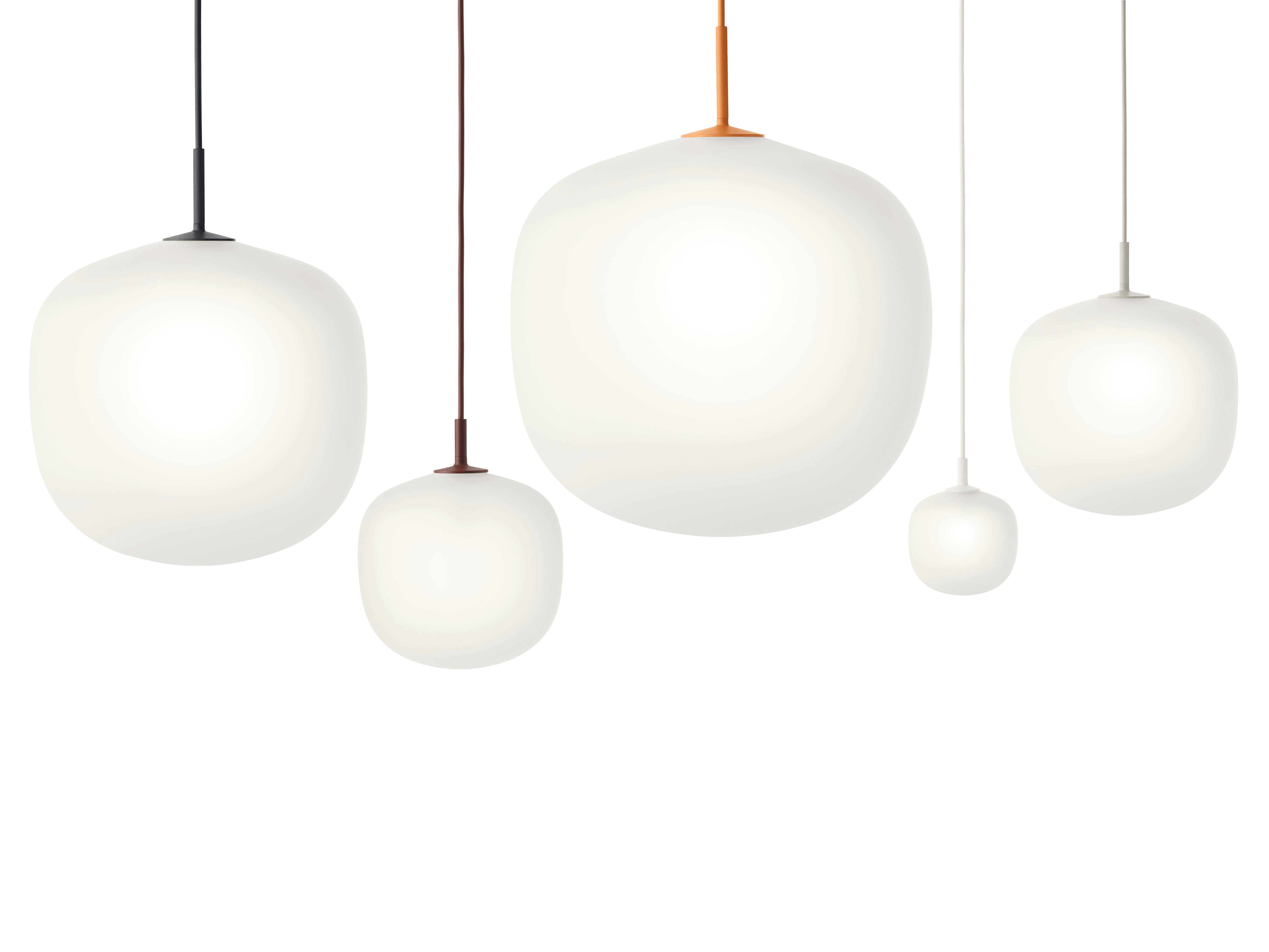Závěsná lampa RIME černá