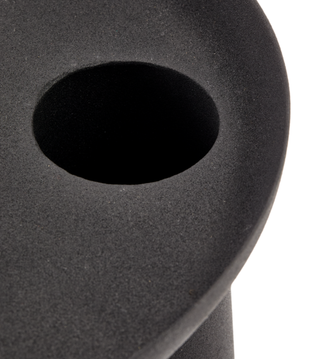 Váza ROMAN VÁZA & TALÍŘ černý