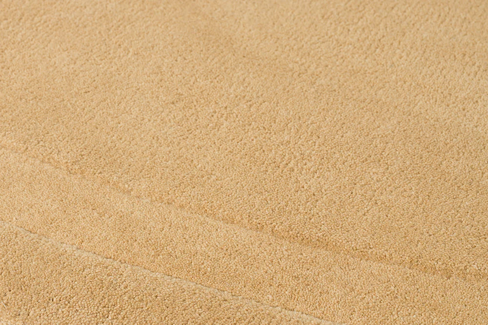 NEO Light Orange Oval Rug