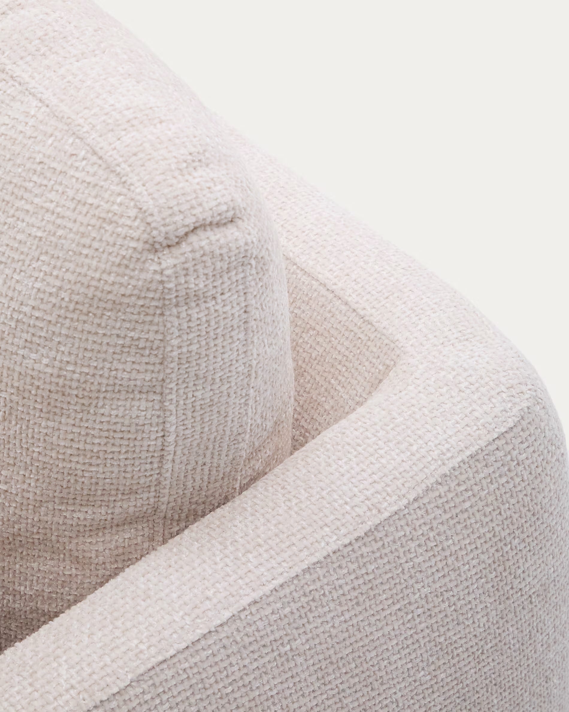 Pohovka s funkcí spaní 3-osobová LAIRA écru