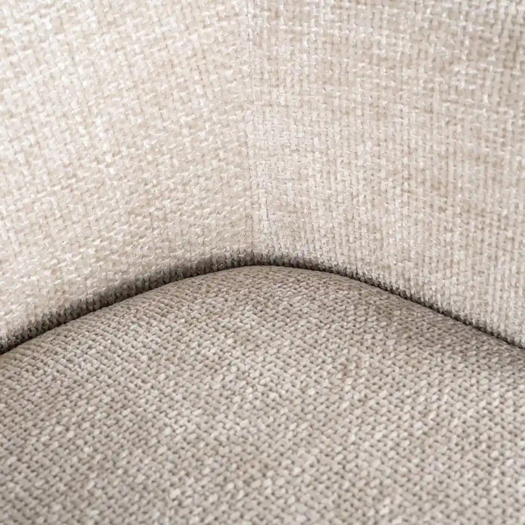 Hoker barowy AVANTI kremowy z czarną podstawą