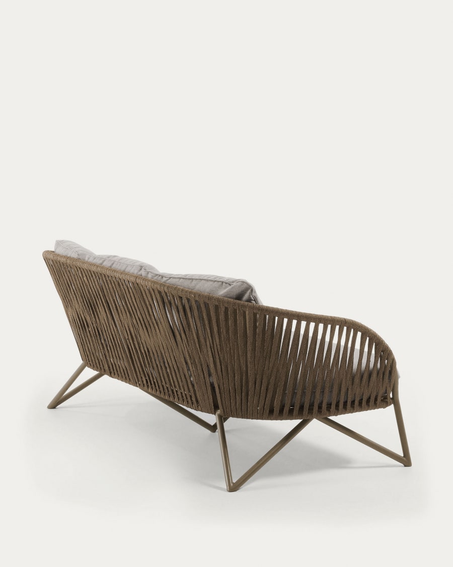 Garden sofa brown industry