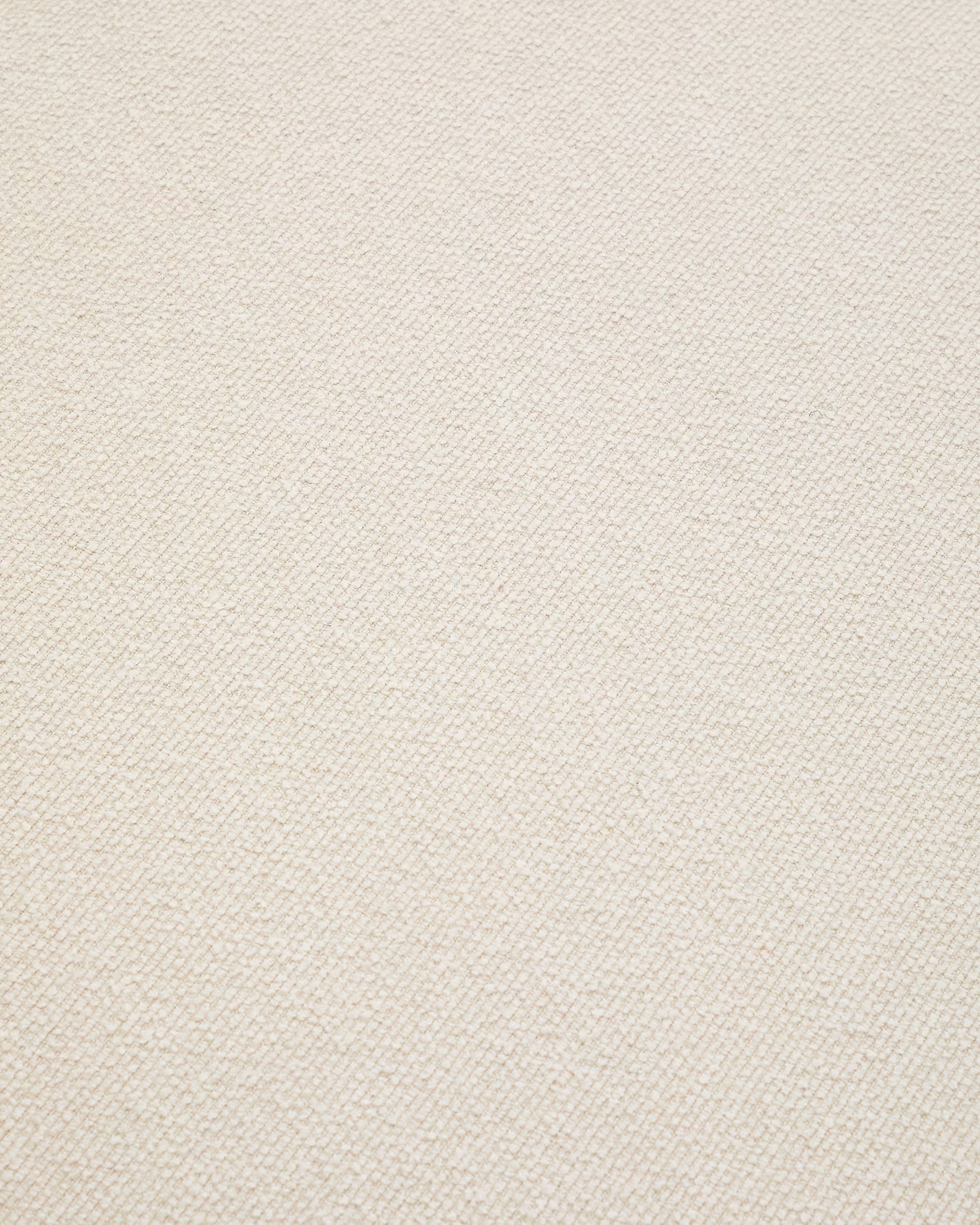 3-seater AURUM ecru chenille sofa with a dark gray base