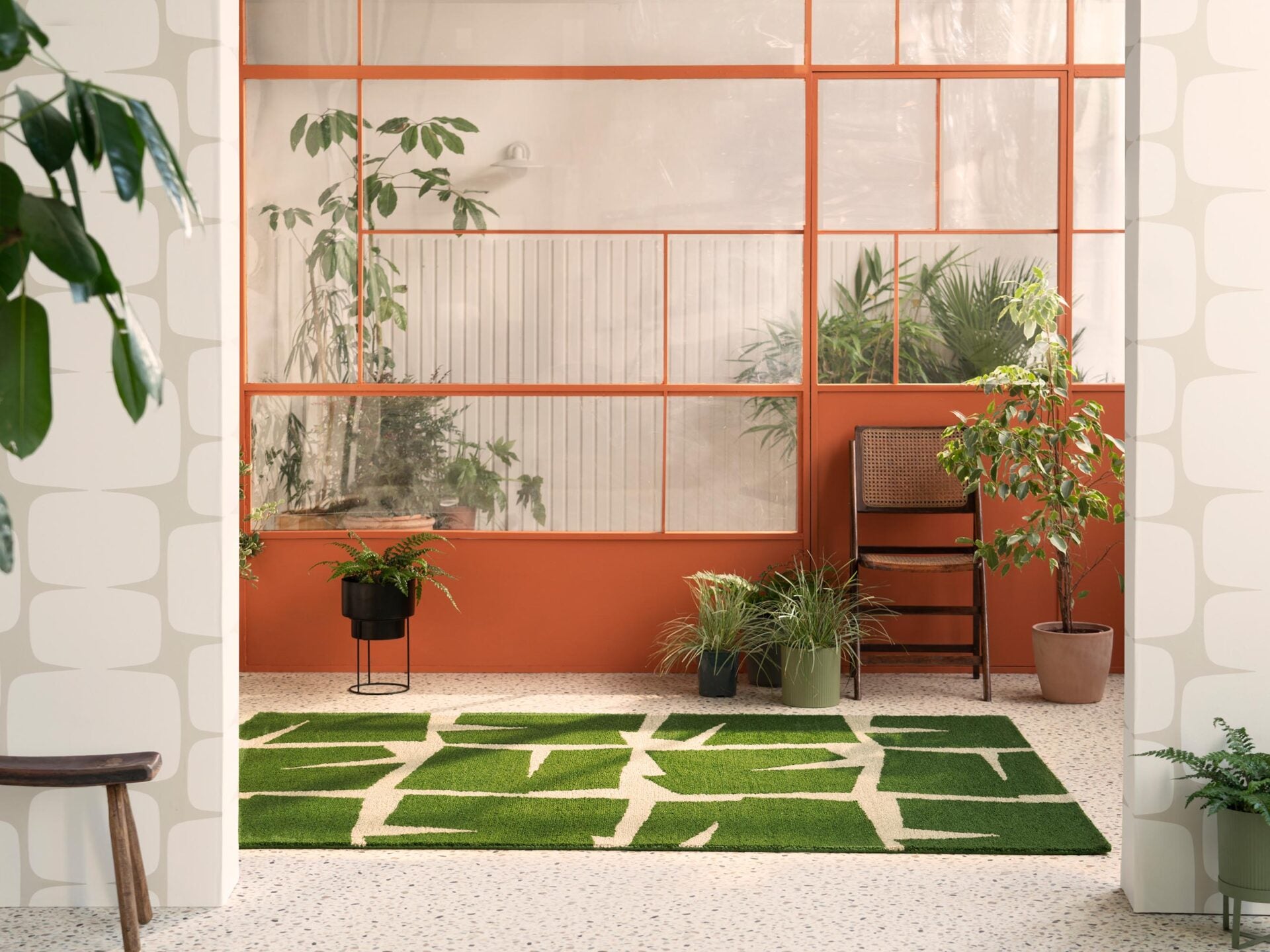 Dywan zewnętrzny MOQUI zielony