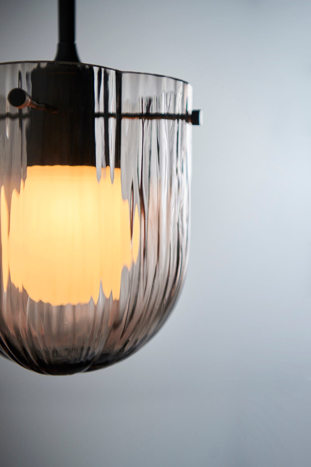 SEINE pendant lamp smoked glass