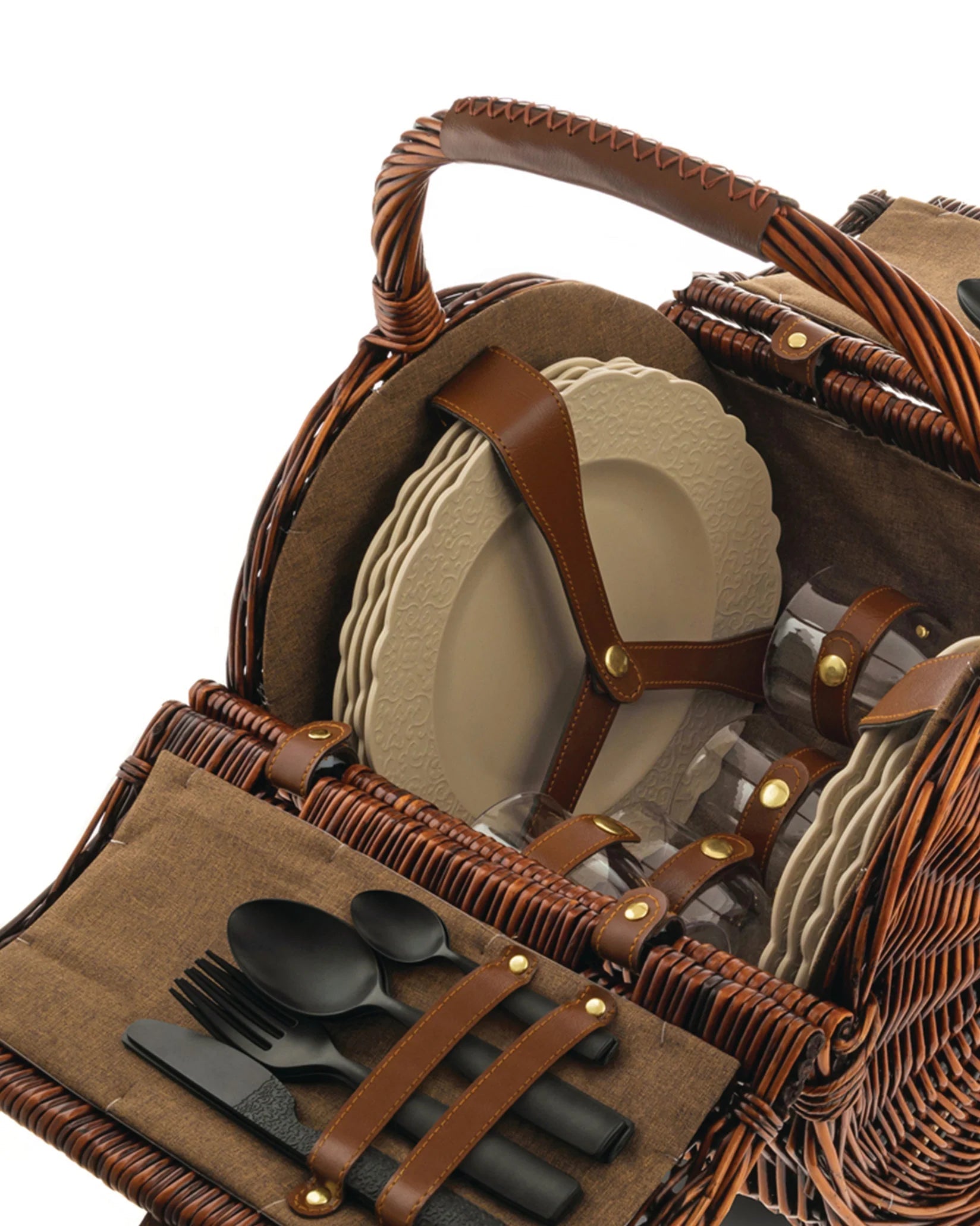 DRESSED Brown Picnic Set