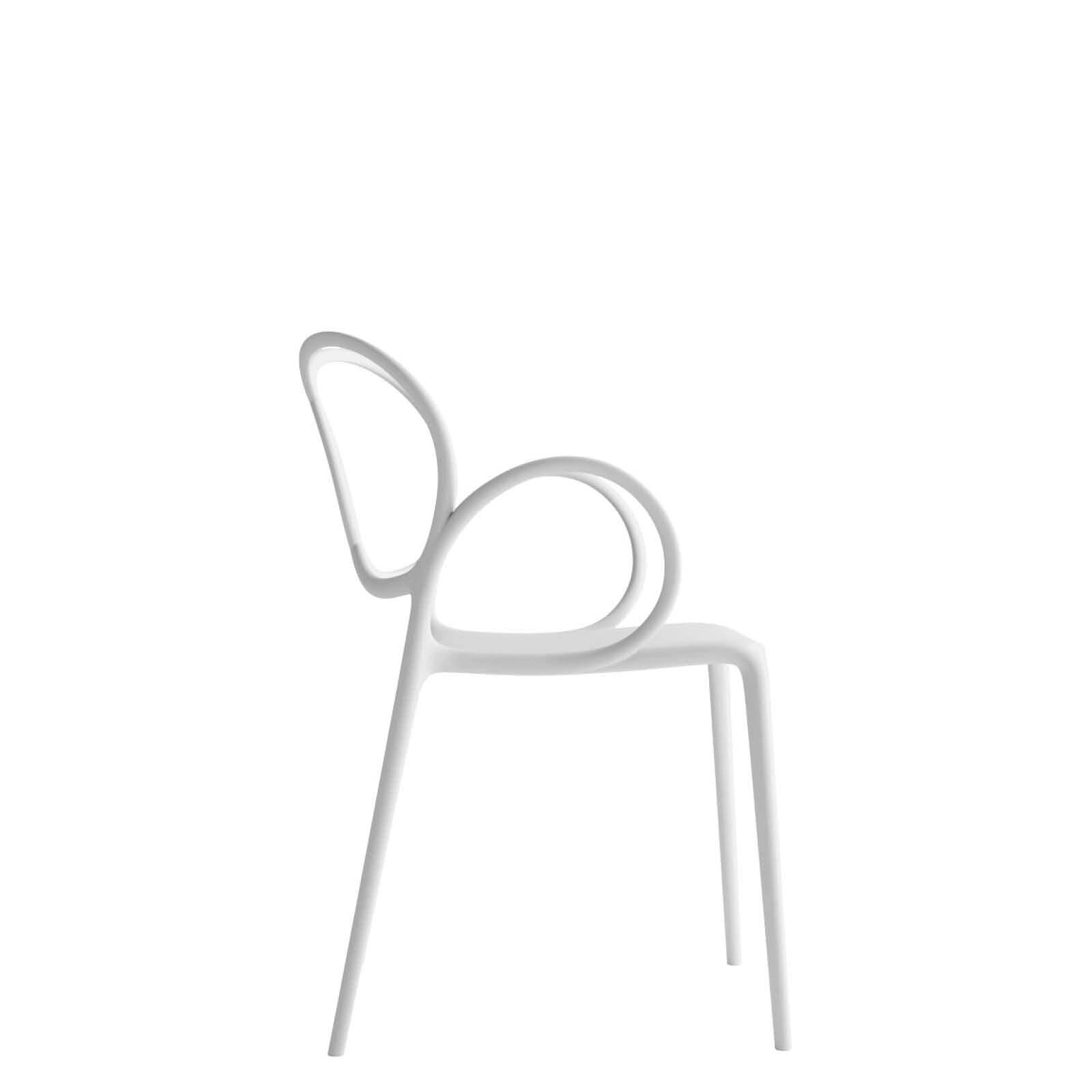 Chair with SISSI White armrests