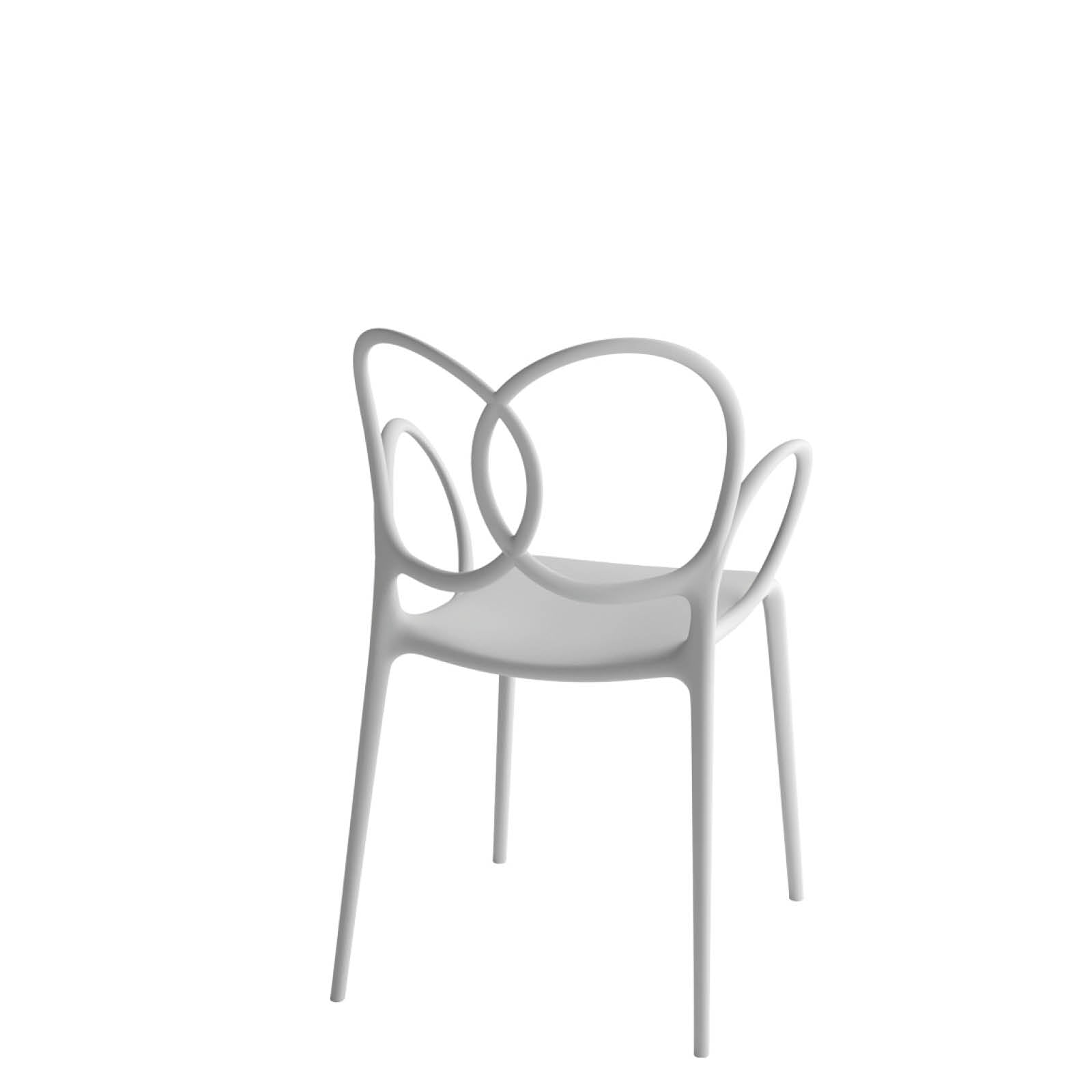 Chair with SISSI White armrests