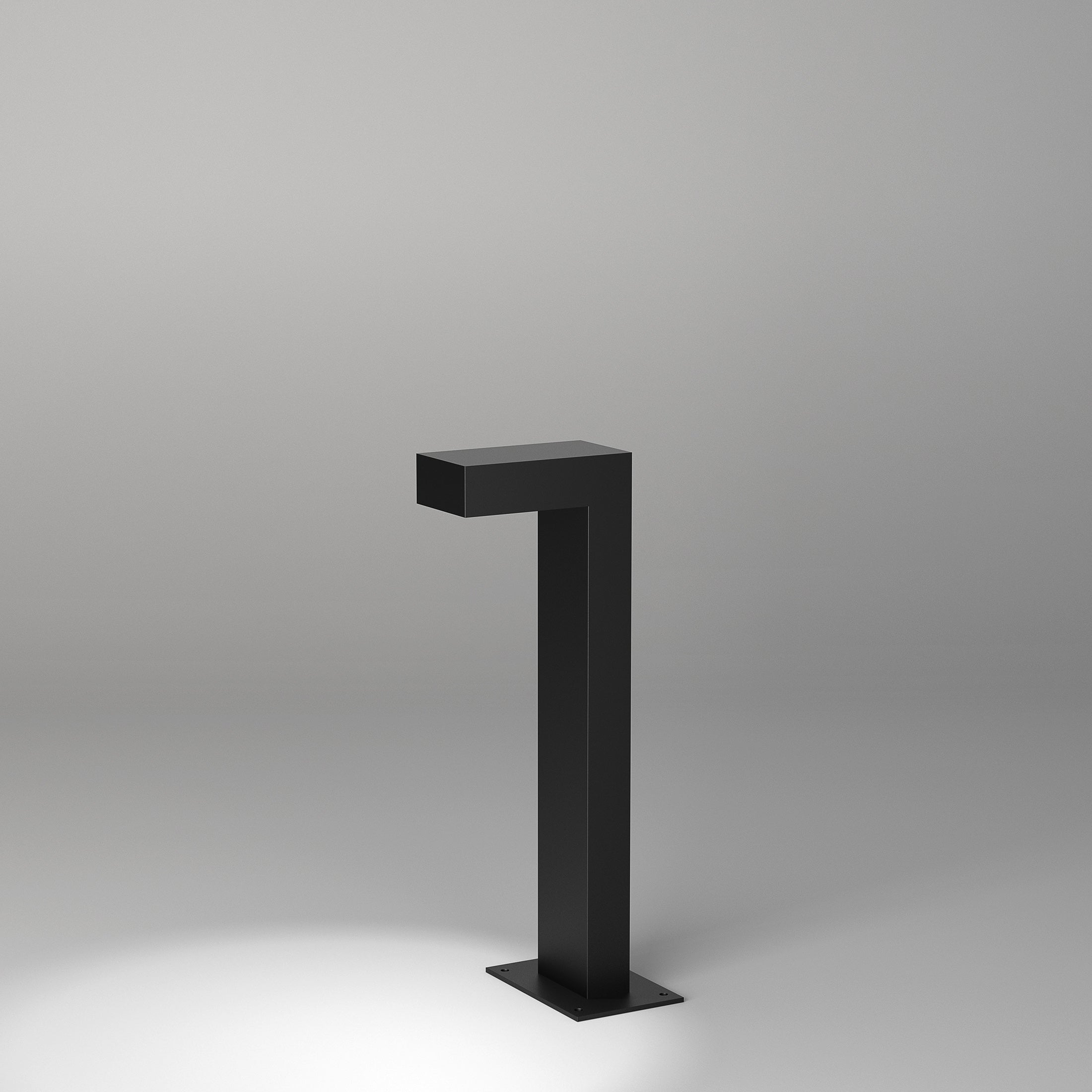 Outdoor floor lamp SLUP black