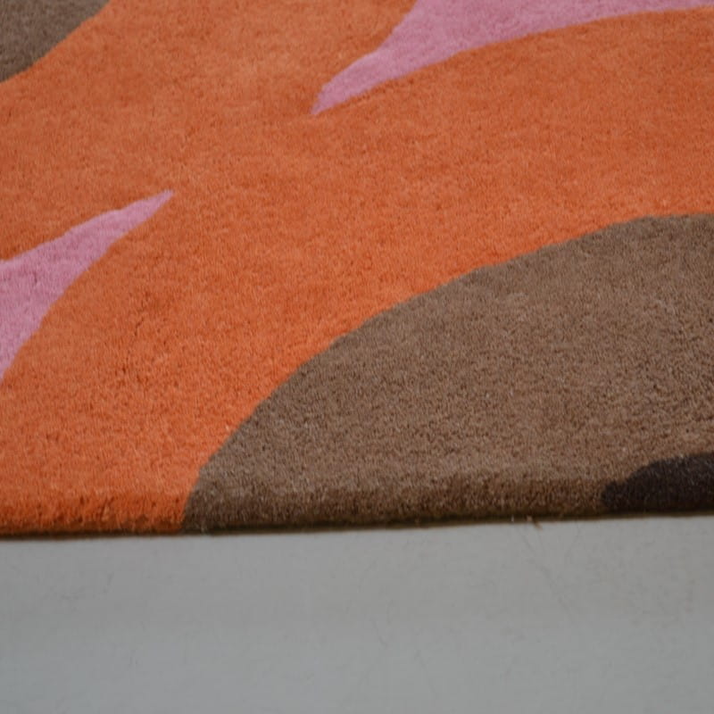 Dywan okrągły SUNFLOWER różowy