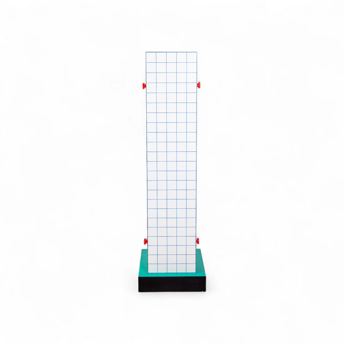 Szafka łazienkowa SUPERSHELF BLUE GRID biały z różowym i żółtym