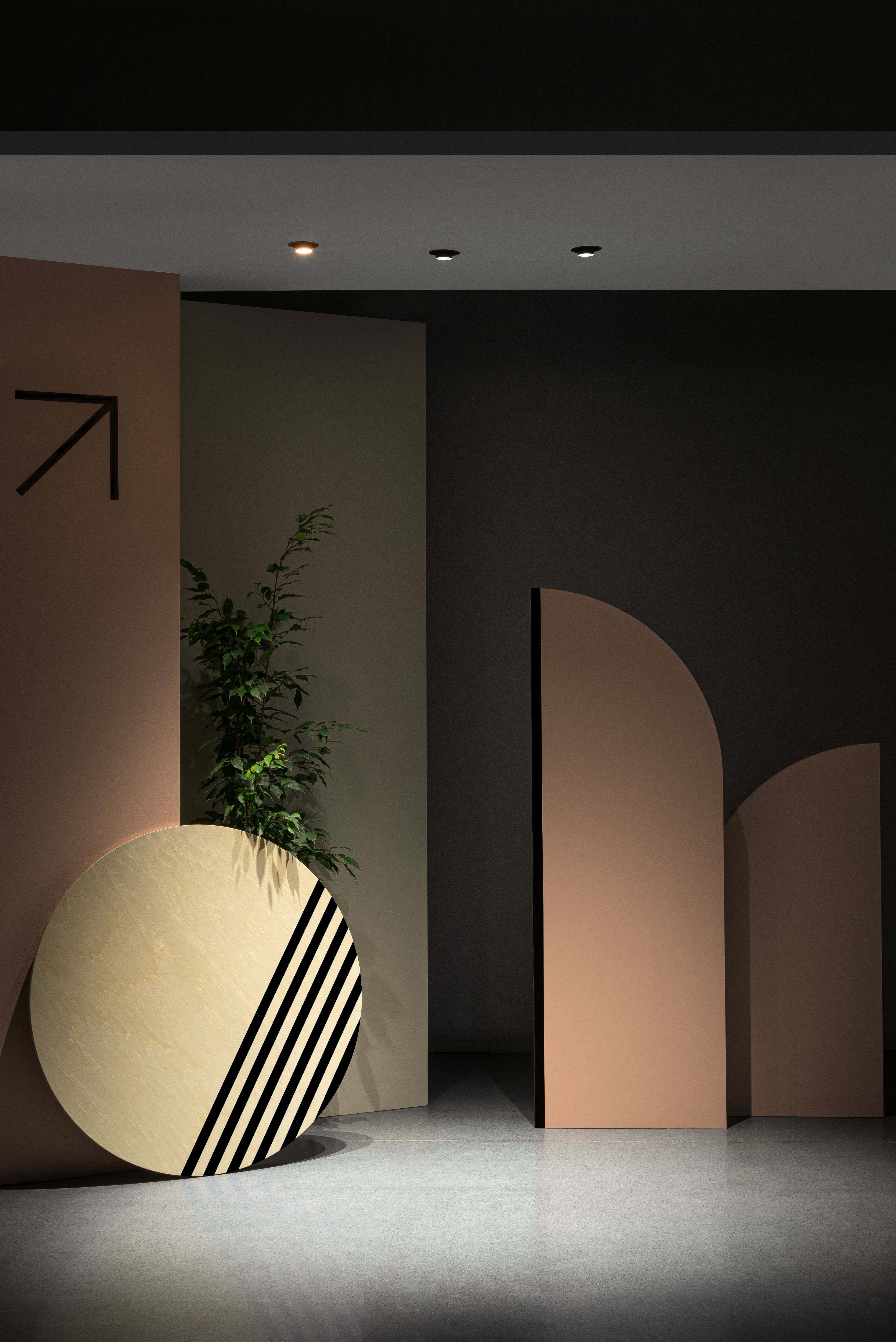 Podhledová svítidlo SWING NEXT zapuštěná