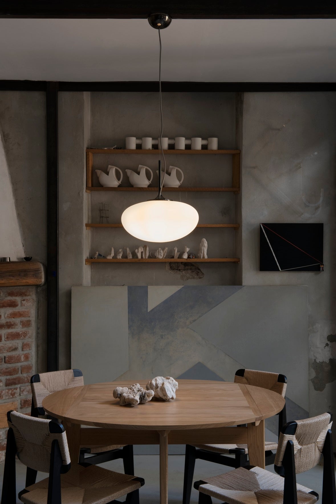 Extendable table B-TABLE oak wood