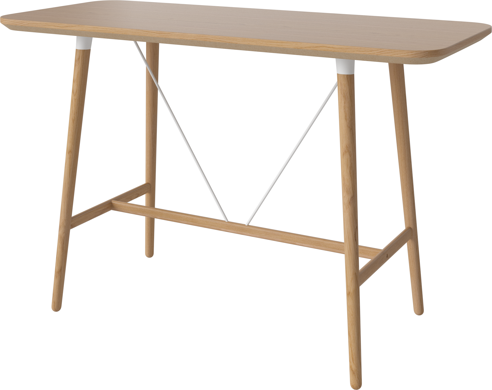 Vysoký stůl SEED dubový dýhovaný