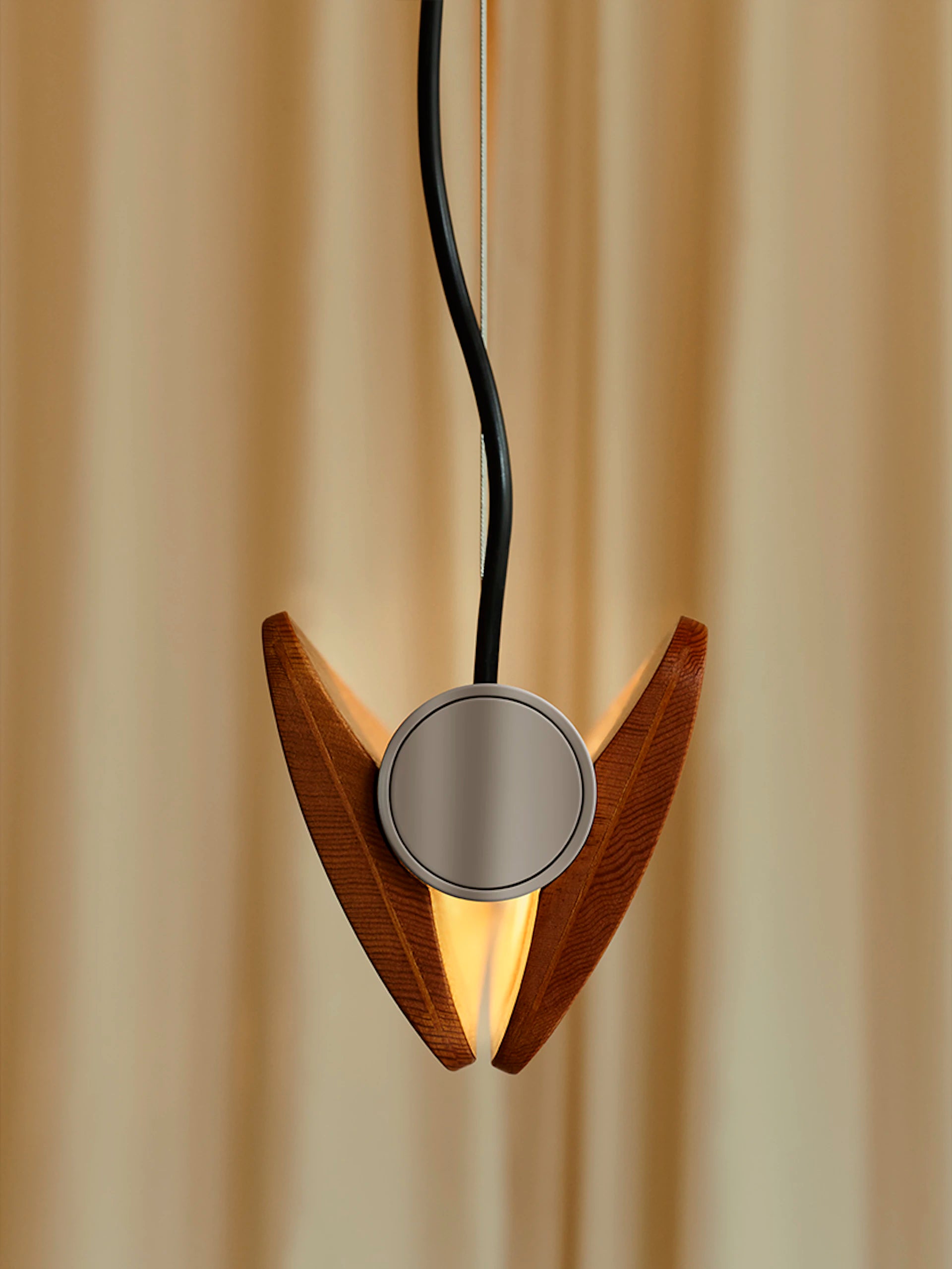 SEKI-HAN Pendant Lamp in Copper Brown