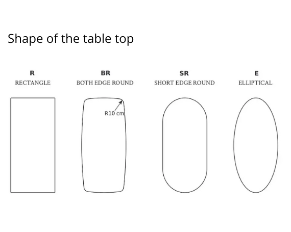 Stůl CRESCENDO z kvartzového spíšku