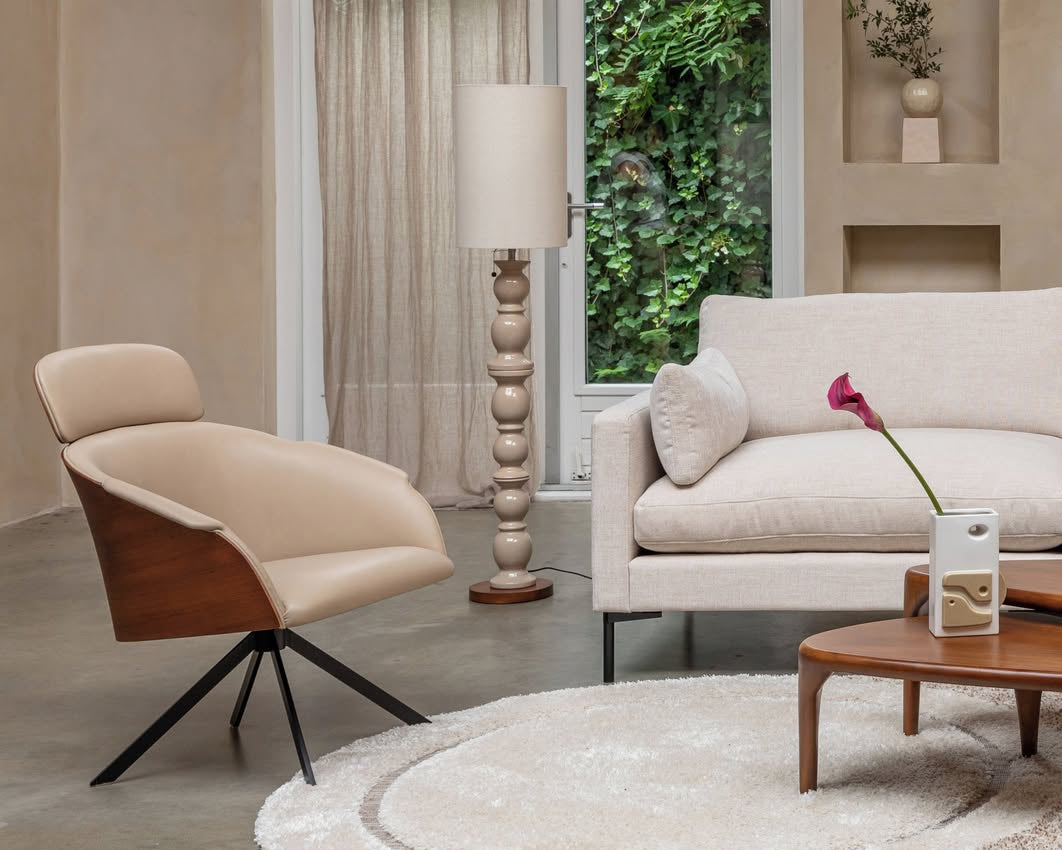 Křeslo SUMMER zlomená bílá