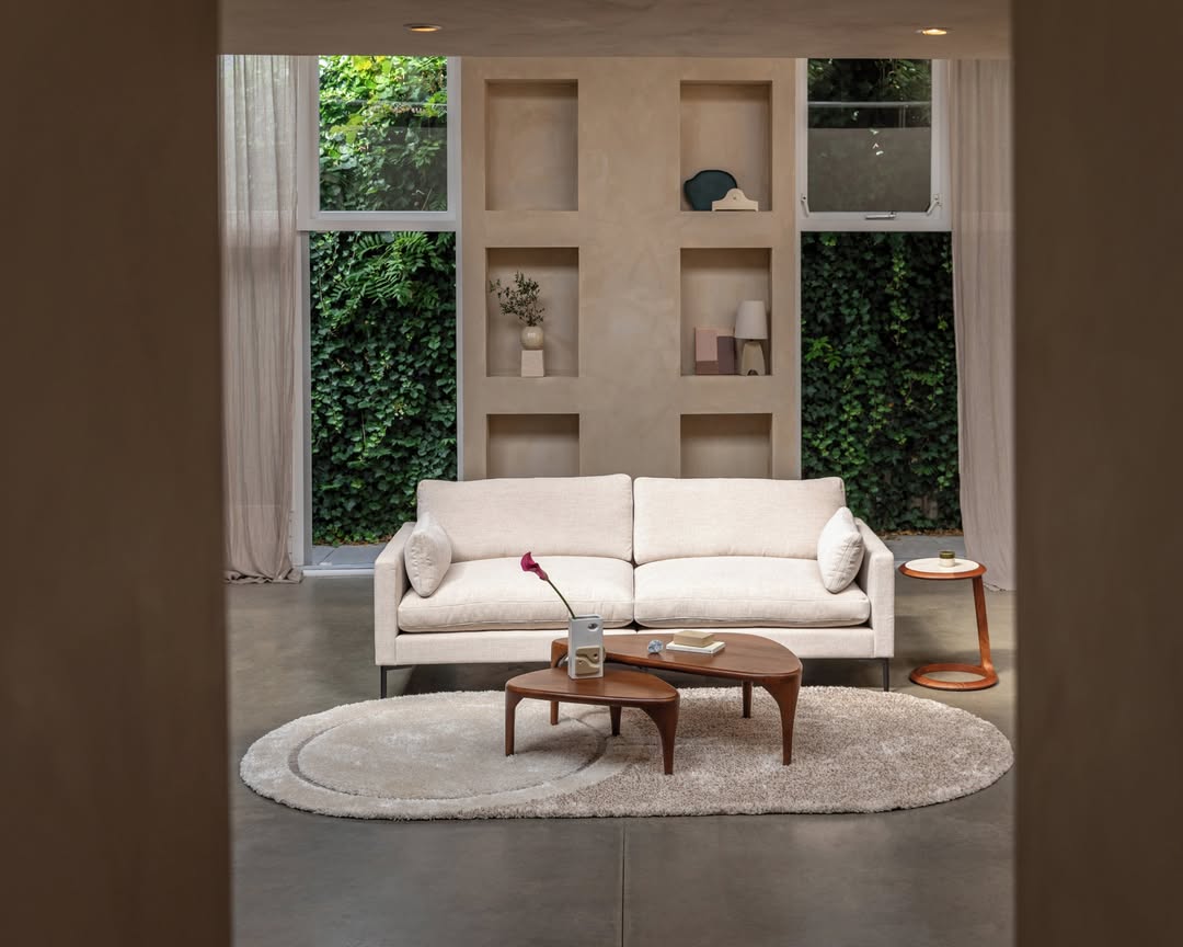 Sada konferenčních stolků ISLA ořechový dýha