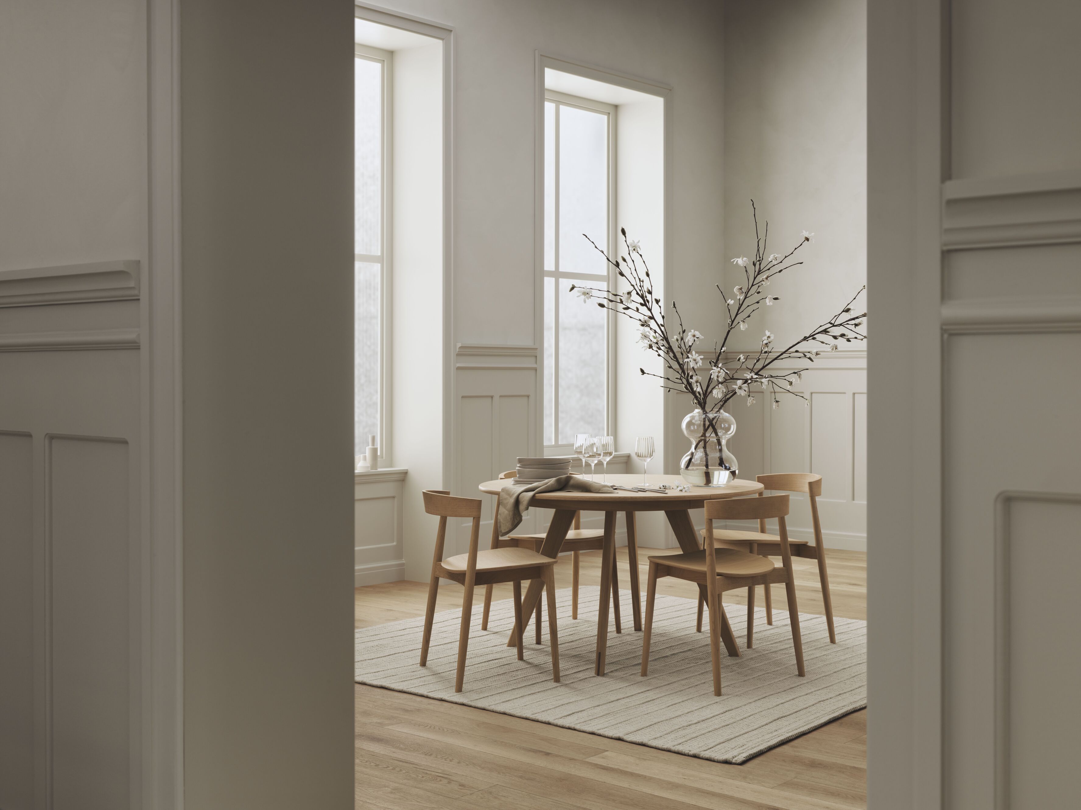 Koberec HARPER jasně béžový