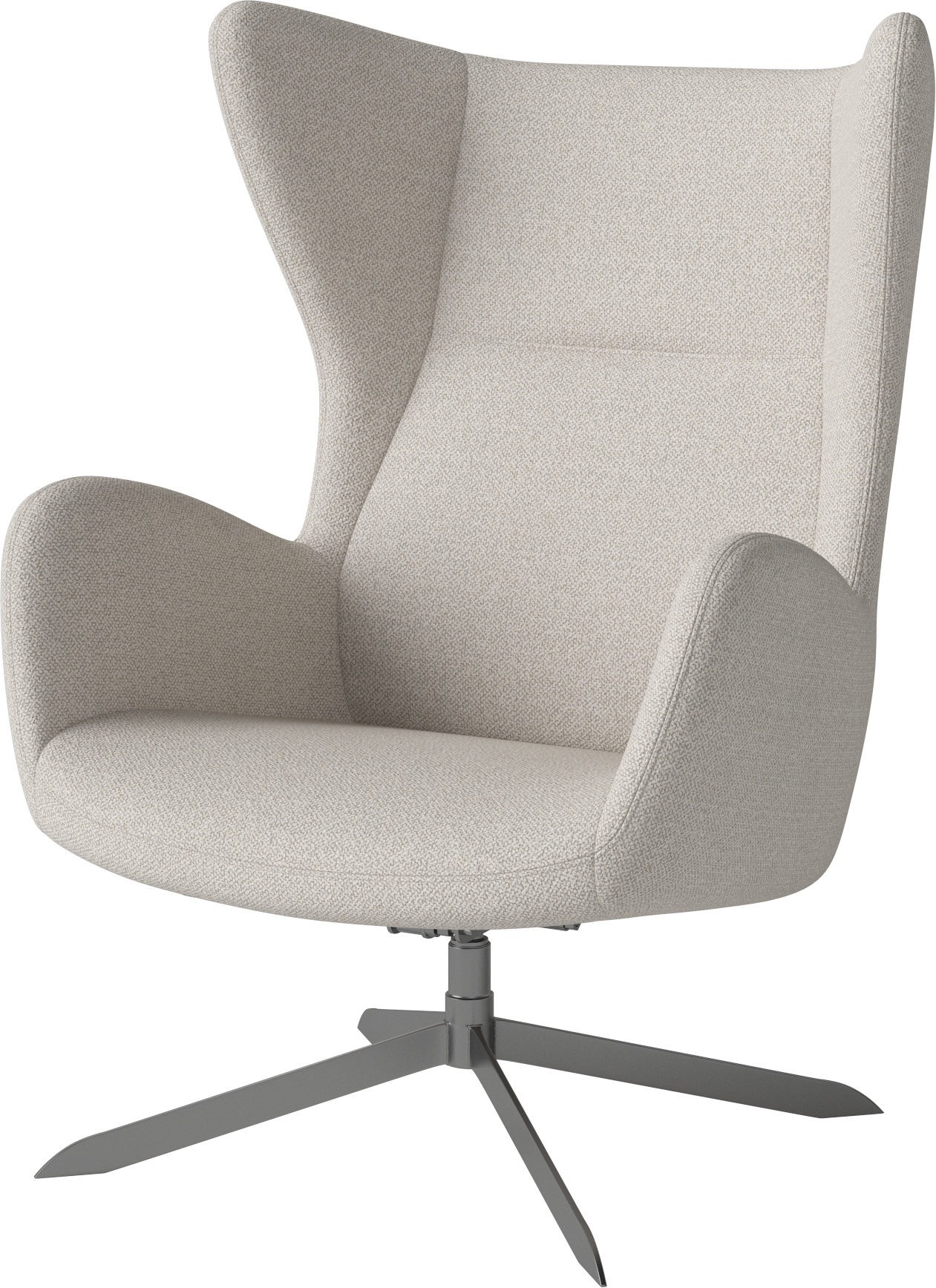 Křeslo čalouněné SOLO s kovovým podstavcem