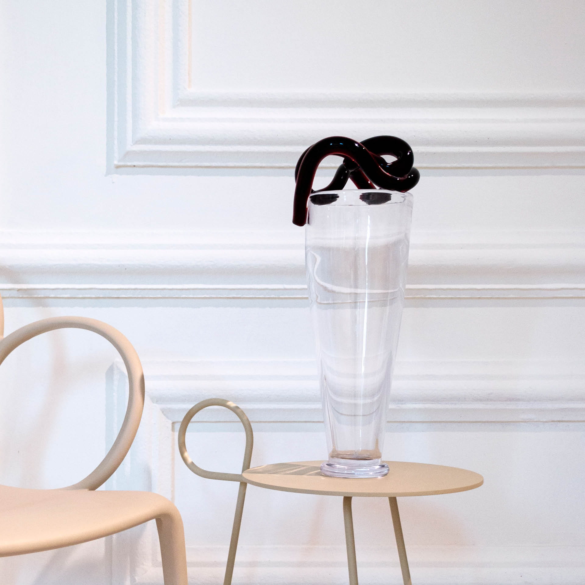 Carmina Black Side Table