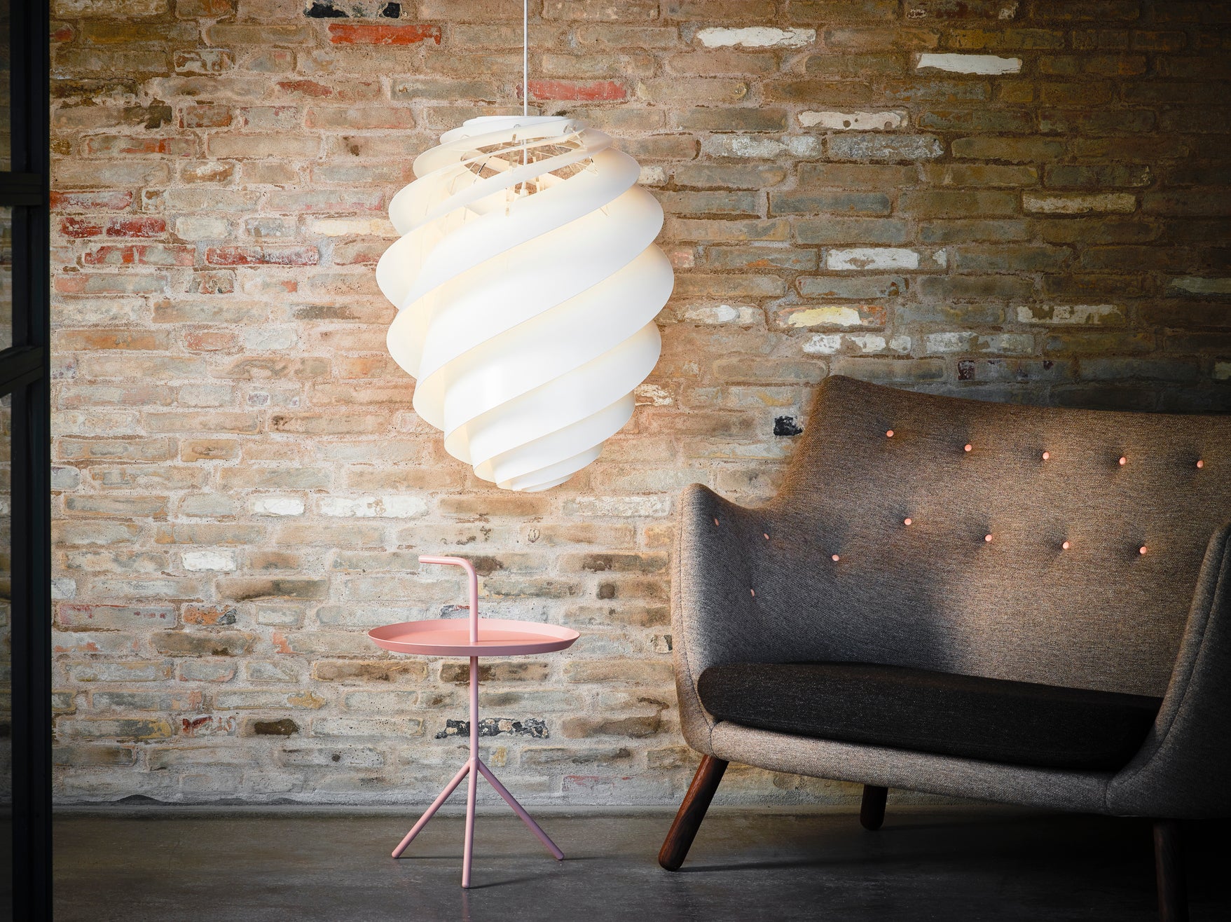 Závěsné svítidlo MODEL 1312 SWIRL 2 bílá