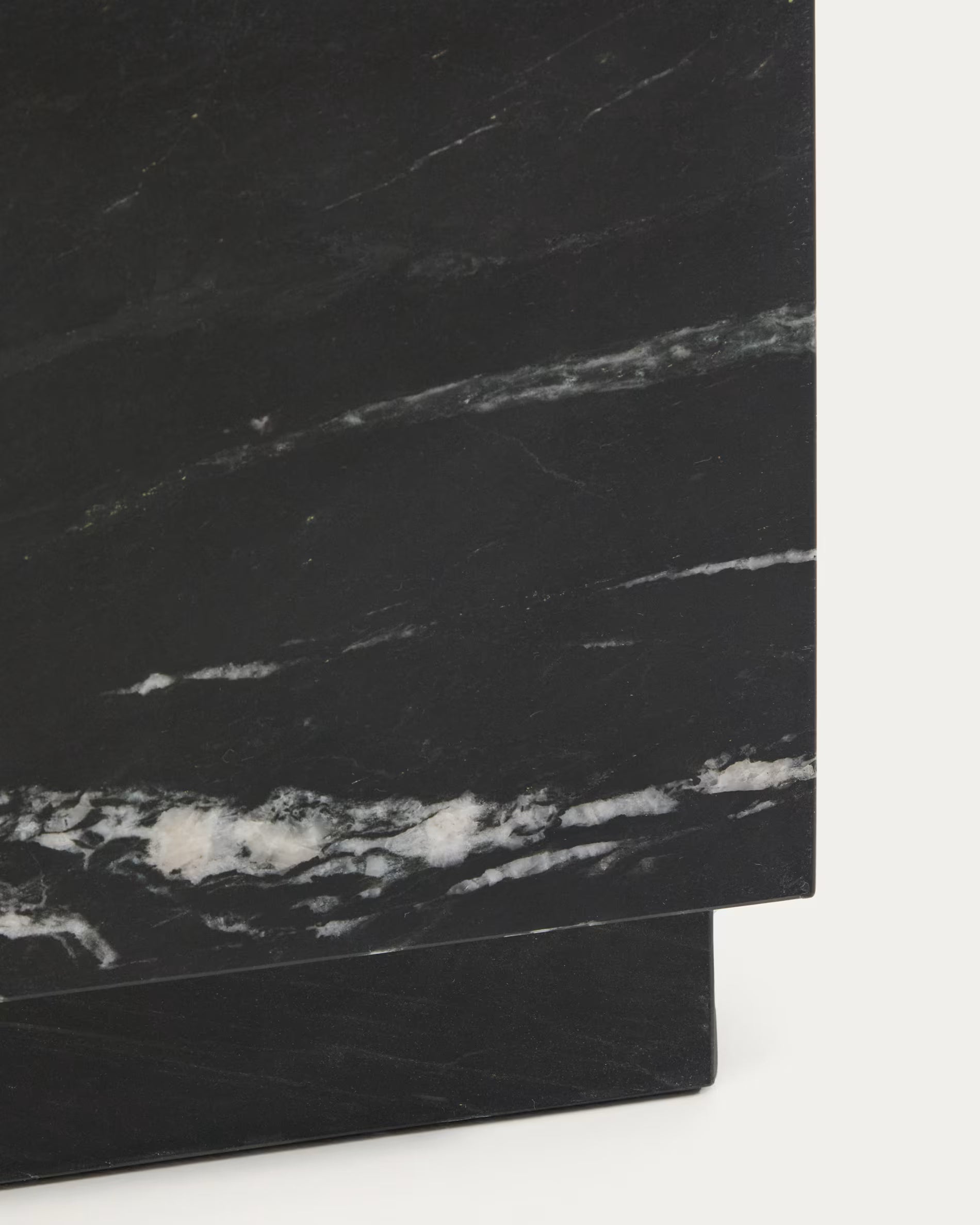 SOREIN Side Table Black Marble