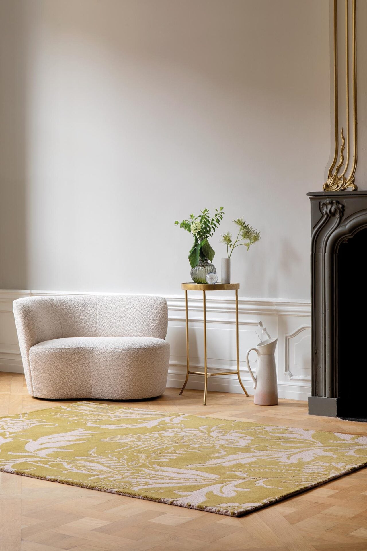 Koberec BAROQUE žlutý