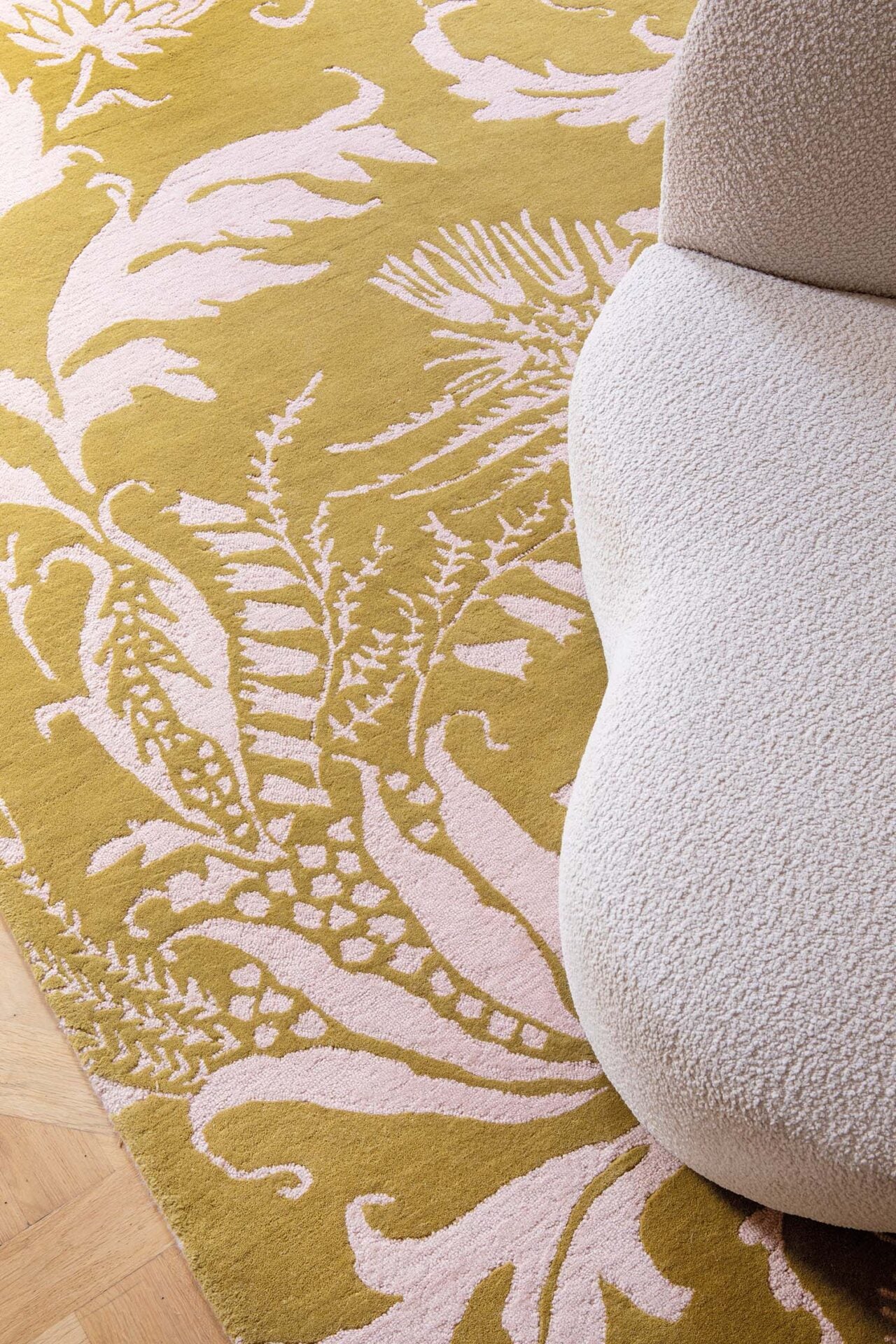 Koberec BAROQUE žlutý
