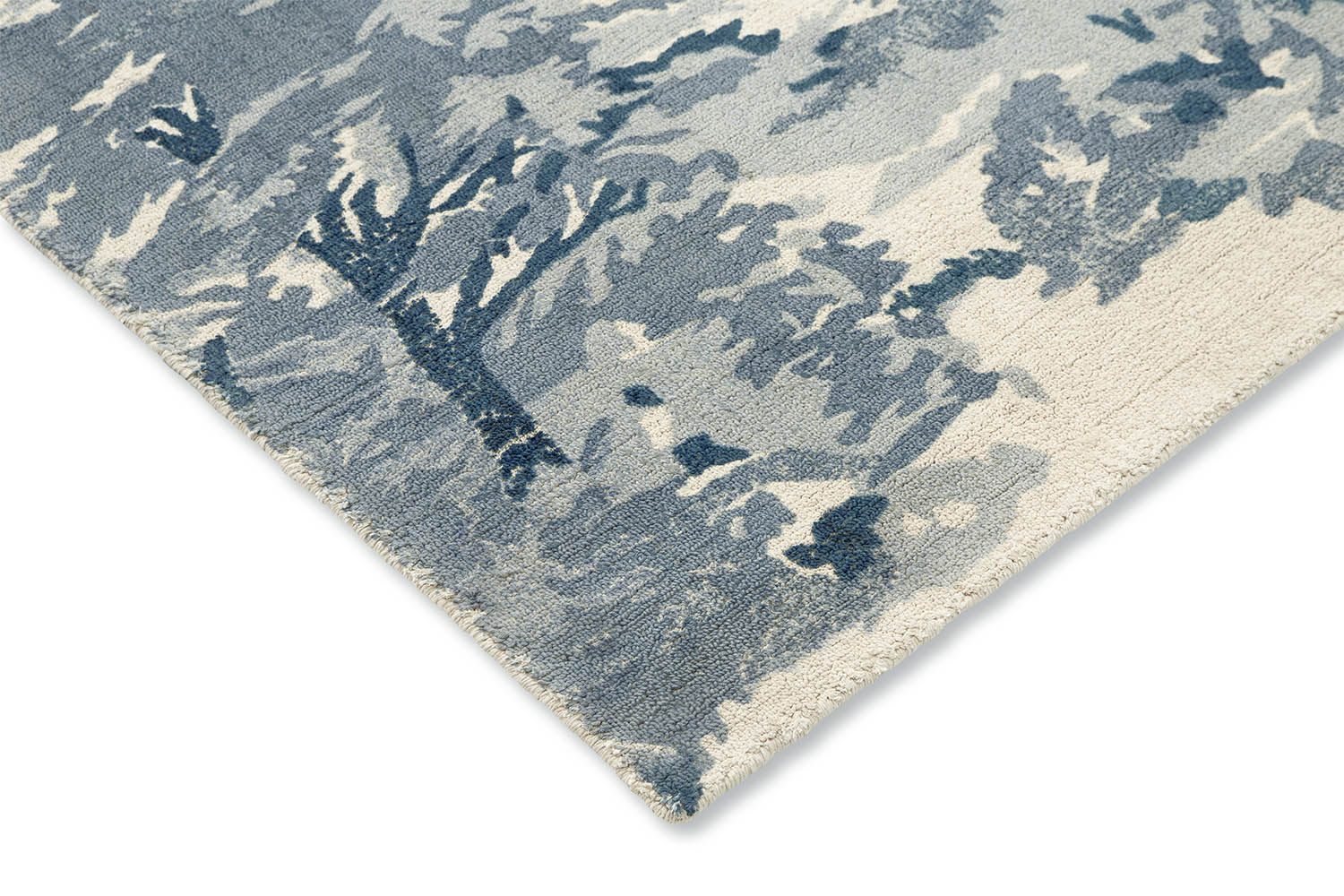 LANDSCAPE TOILE rug light blue